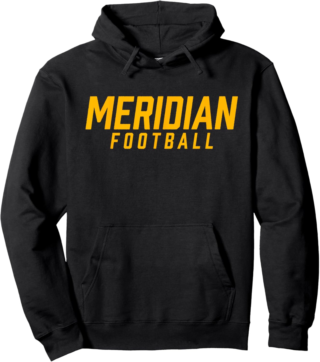 Meridian High School Football Team Hoodie - Hoodie | Black