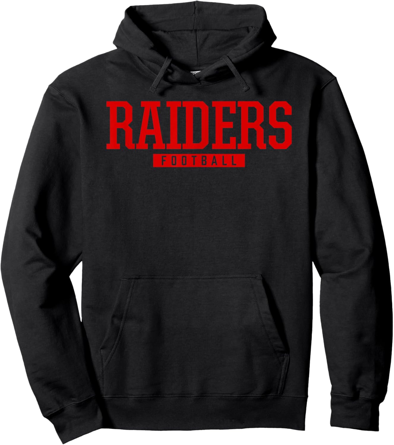 North Garland Raiders Football HS Hoodie - Hoodie | Black