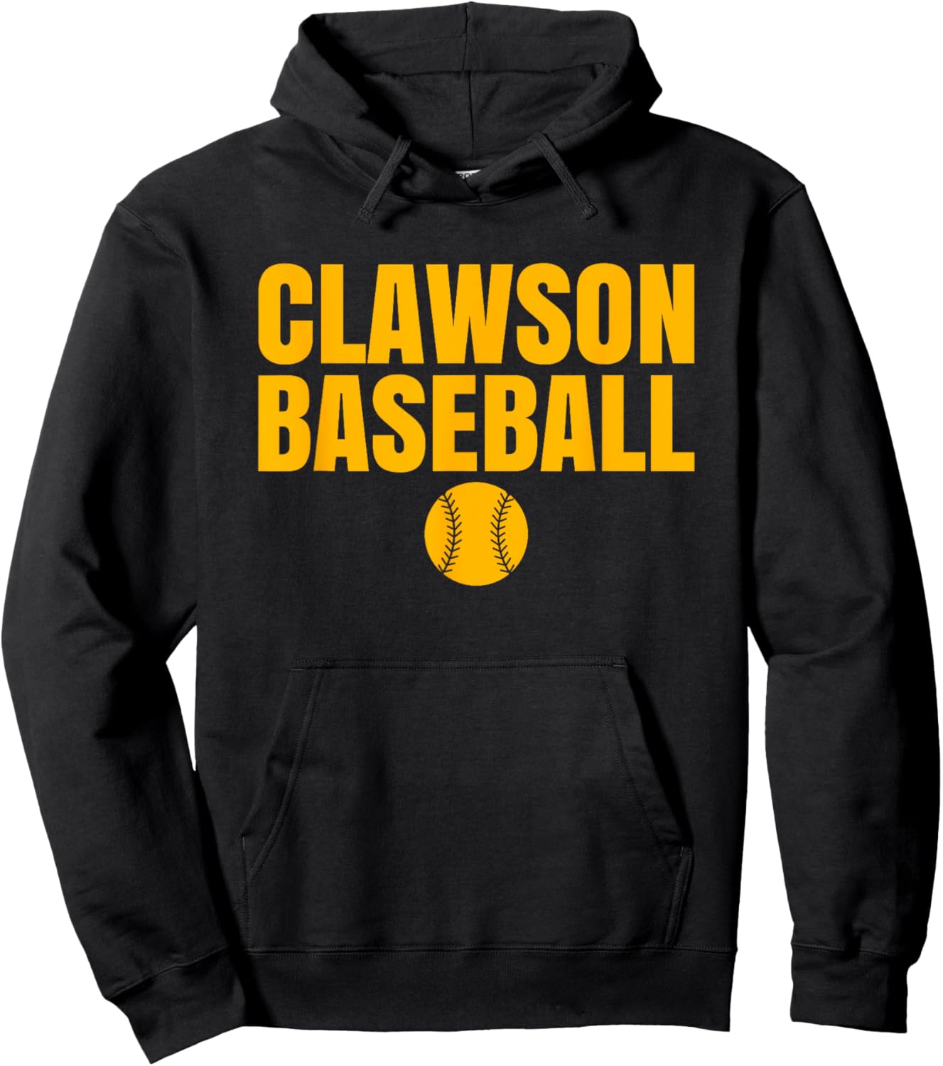 Clawson High School Baseball Hoodie - Hoodie | Black