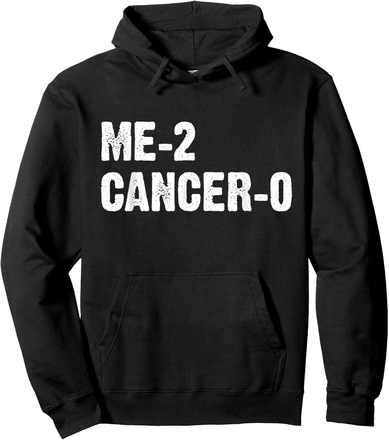 Cancer Survivor Me 2 Cancer 0 Beat Cancer Twice Hoodie - Hoodie | Black