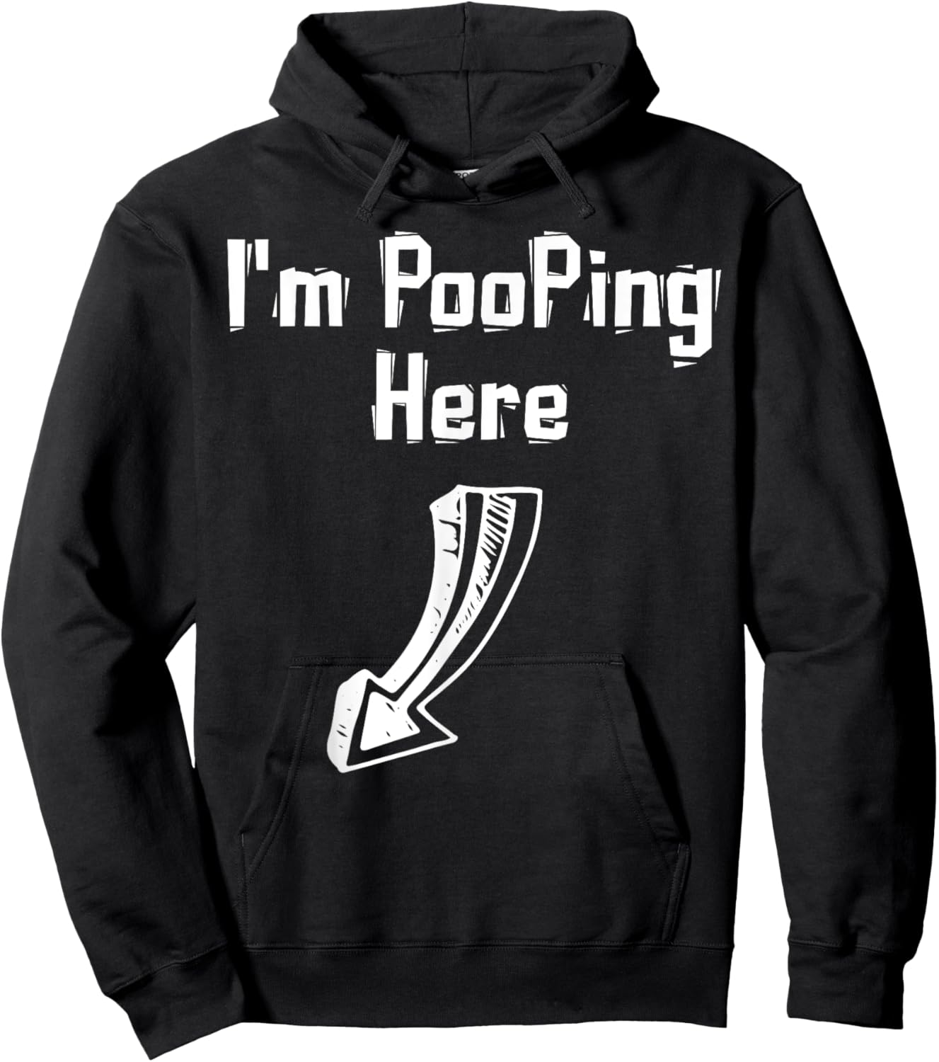 Funny Ileostomy Colostomy Poop Shirt Ostomy Bag Humor Hoodie - Hoodie | Black