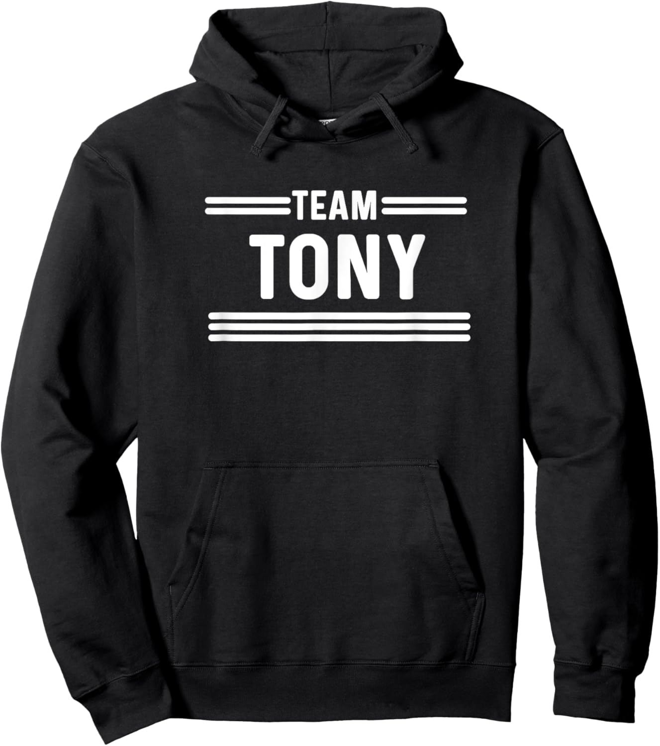 Team Tony - Family Name Hoodie - Hoodie | Black