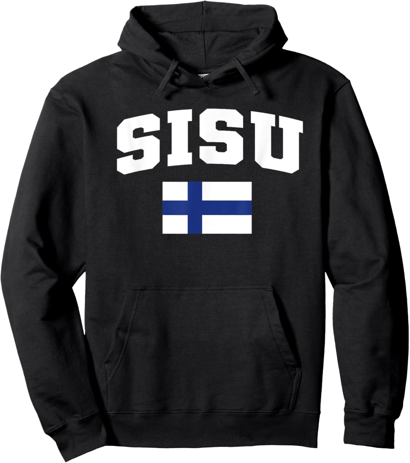 Sisu Finland Flag Finnish Resilience Suomi Pride Finn Hoodie - Hoodie | Black
