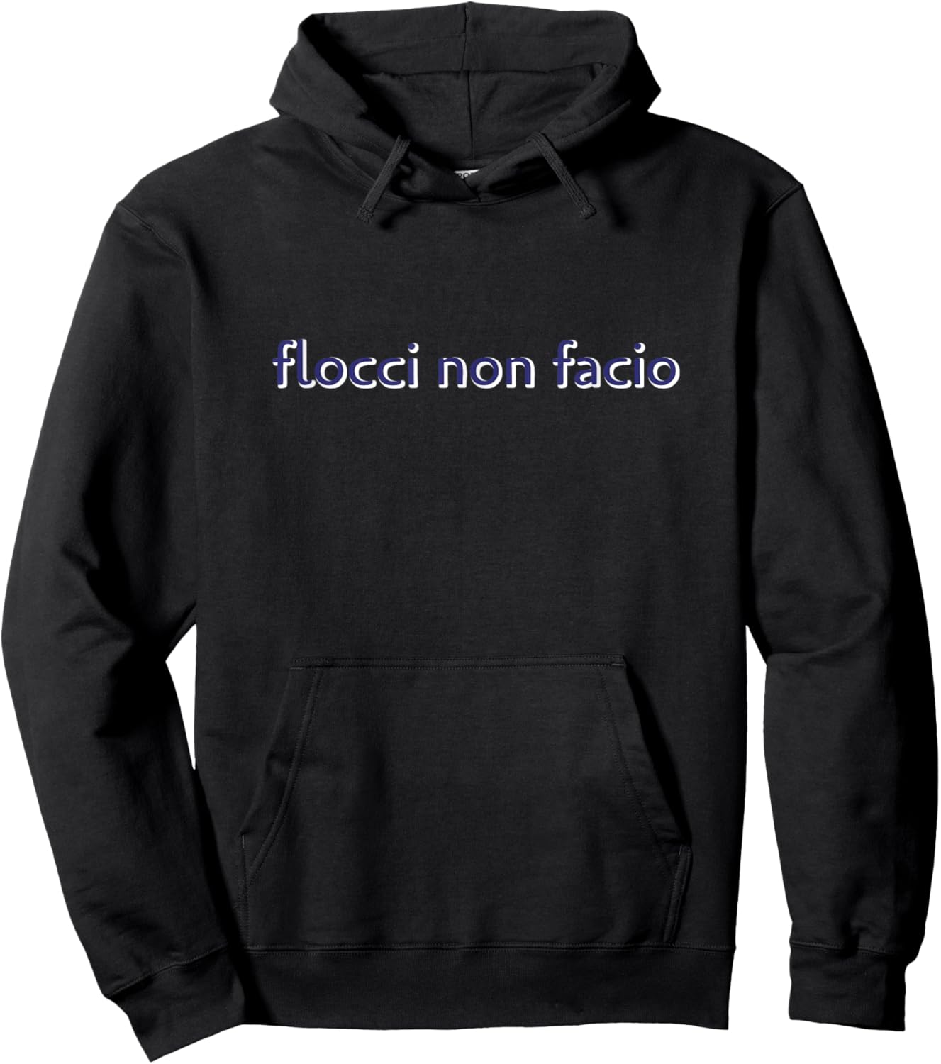 flocci non facio - I'm not bothered Hoodie - Hoodie | Black