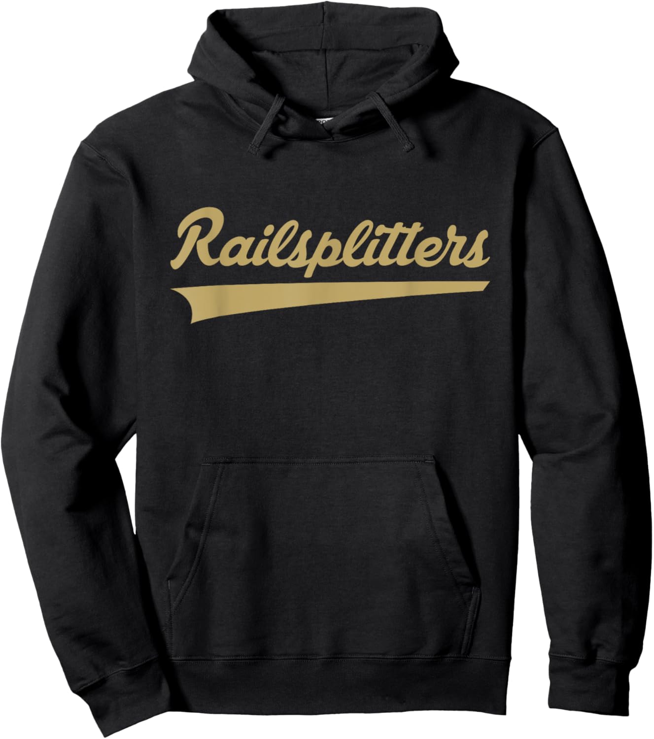 Abraham Lincoln Railsplitters Vintage Swoosh Hoodie - Hoodie | Black