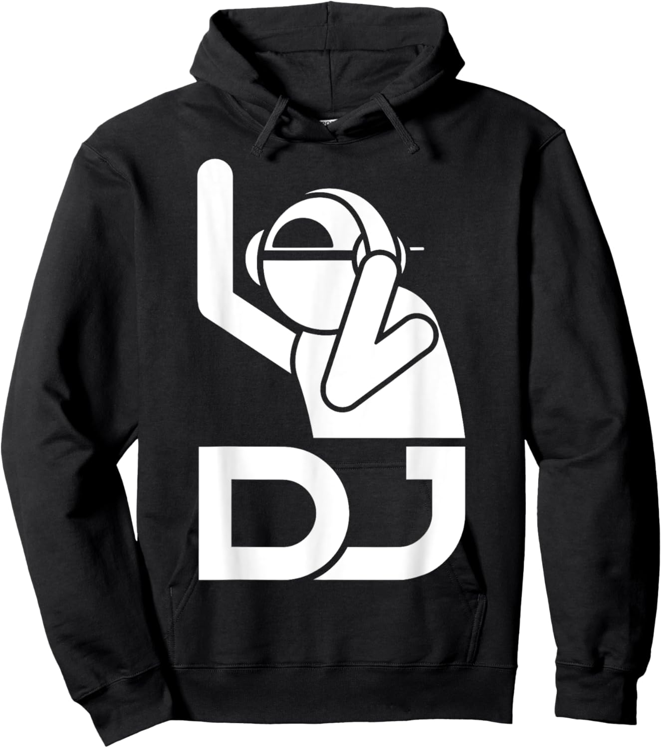 Cool DJ Art Teen Boys Disc Jockey Music Producer DJ Hoodie - Hoodie | Black