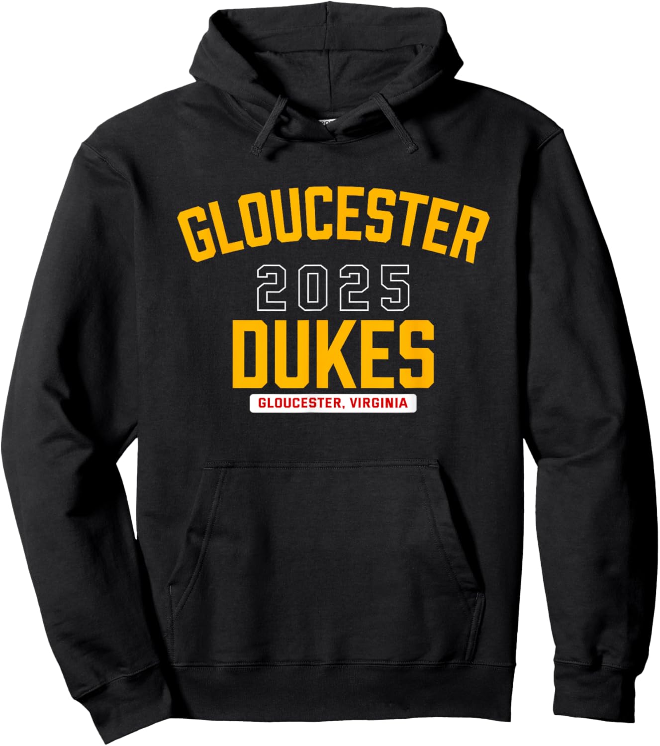 Gloucester Dukes Gloucester, Virginia 2025 Hoodie - Hoodie | Black