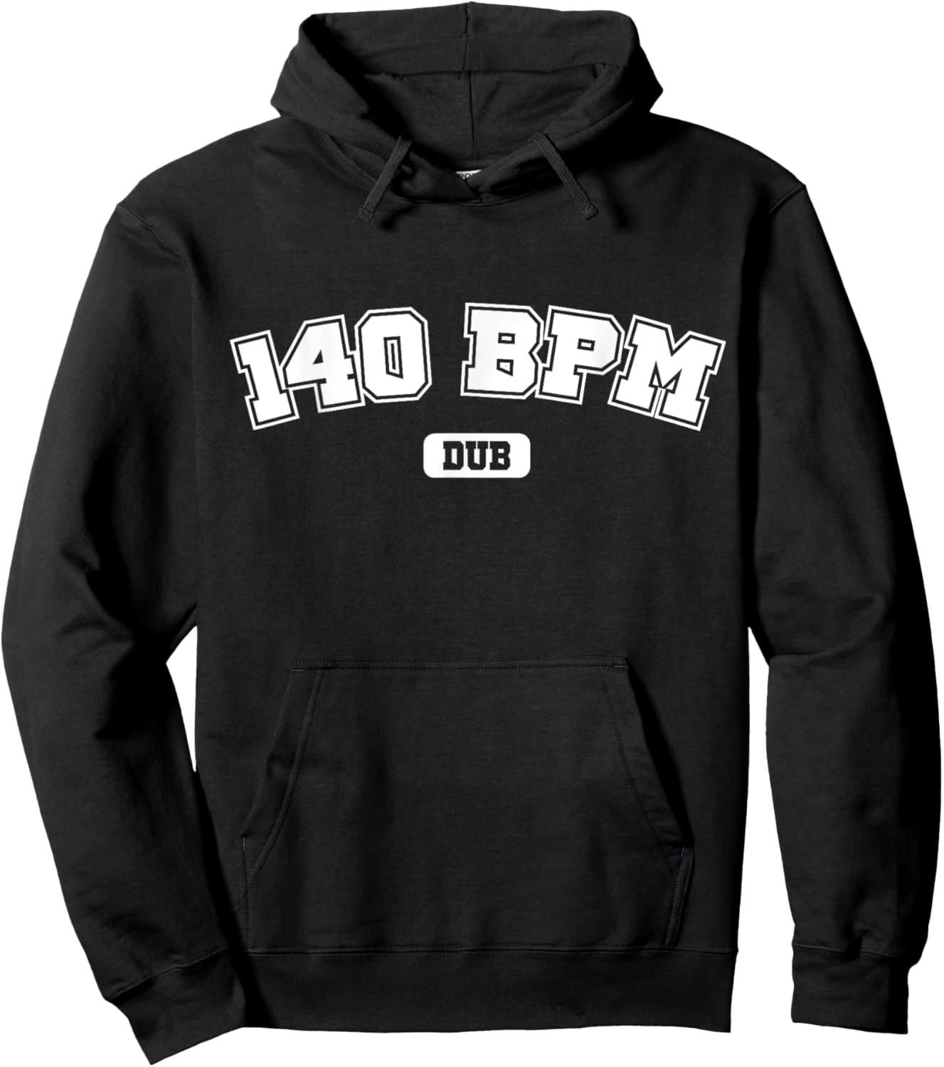 Dubstep Design | Dubstep 140 BPM Hoodie - Hoodie | Black