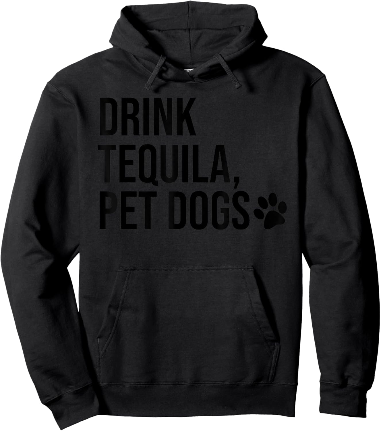 Drink Tequila Pet Dogs T Shirt,Women Drink Tequila Pet Dogs Hoodie - Hoodie | Black