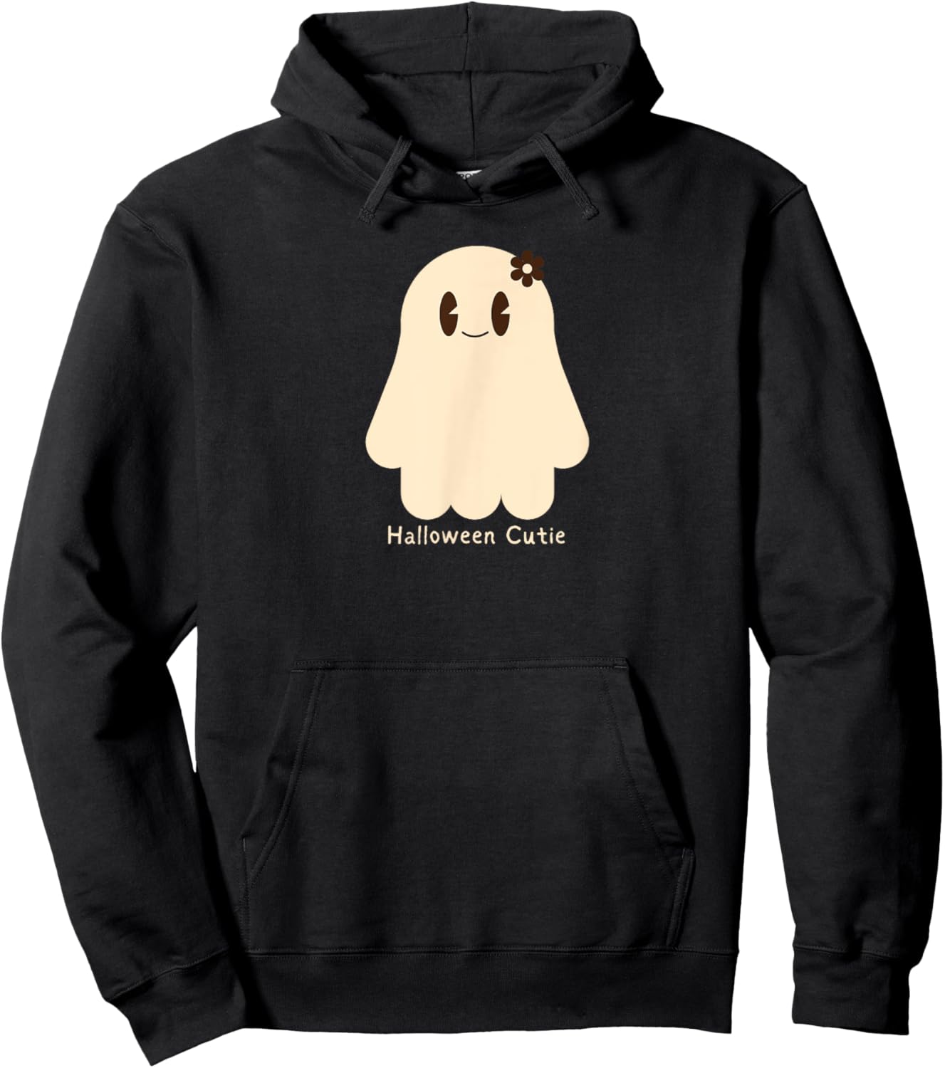 Halloween Cutie Ghost Hoodie - Hoodie | Black
