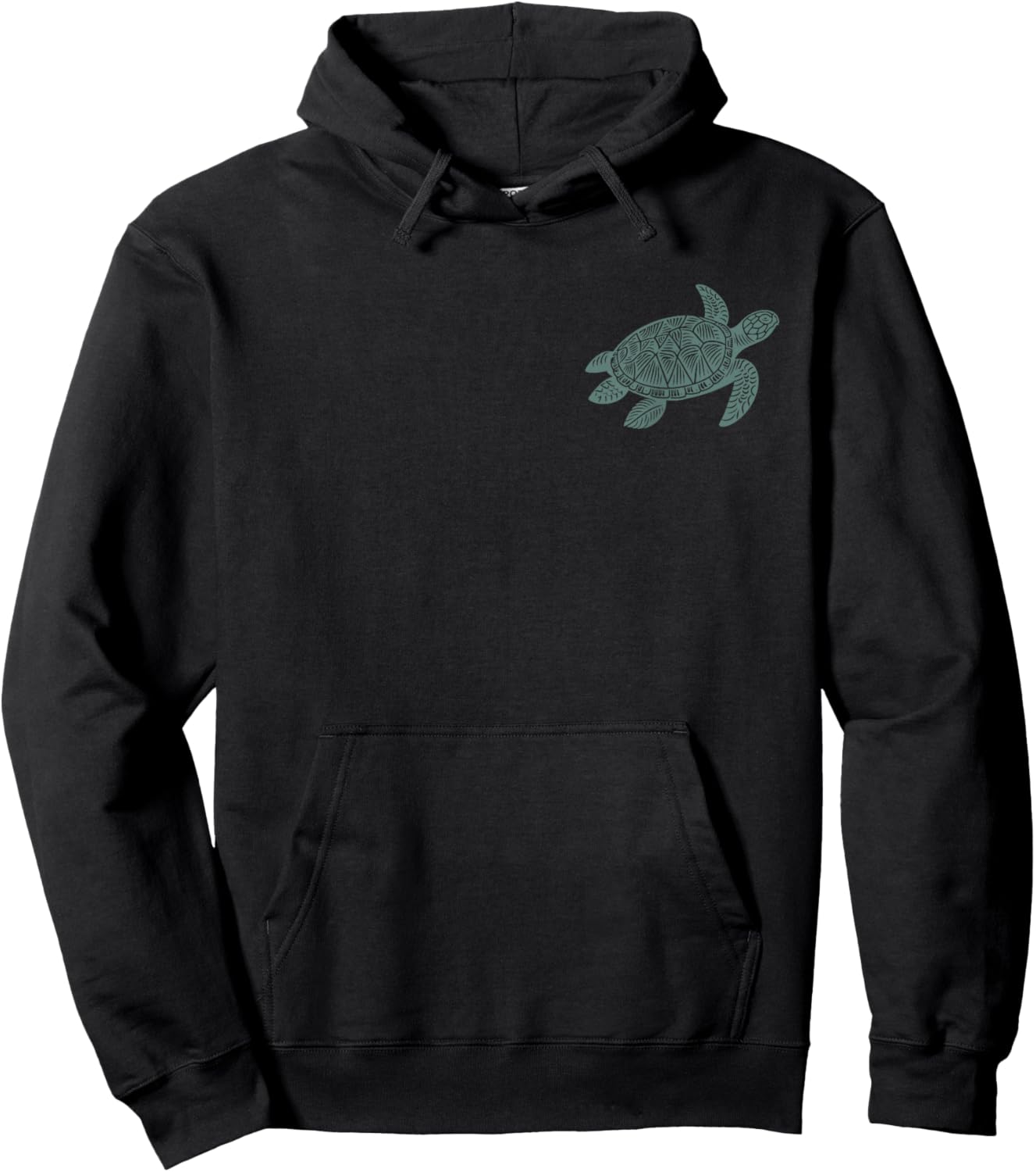Love Sea Turtles Ocean Lovers Nature Hoodie - Hoodie | Black