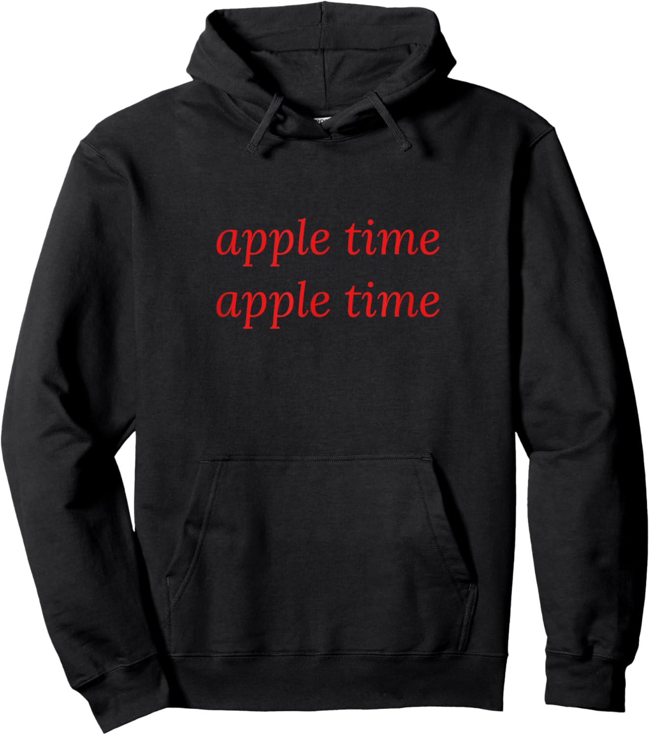 Apple Time Hoodie - Hoodie | Black