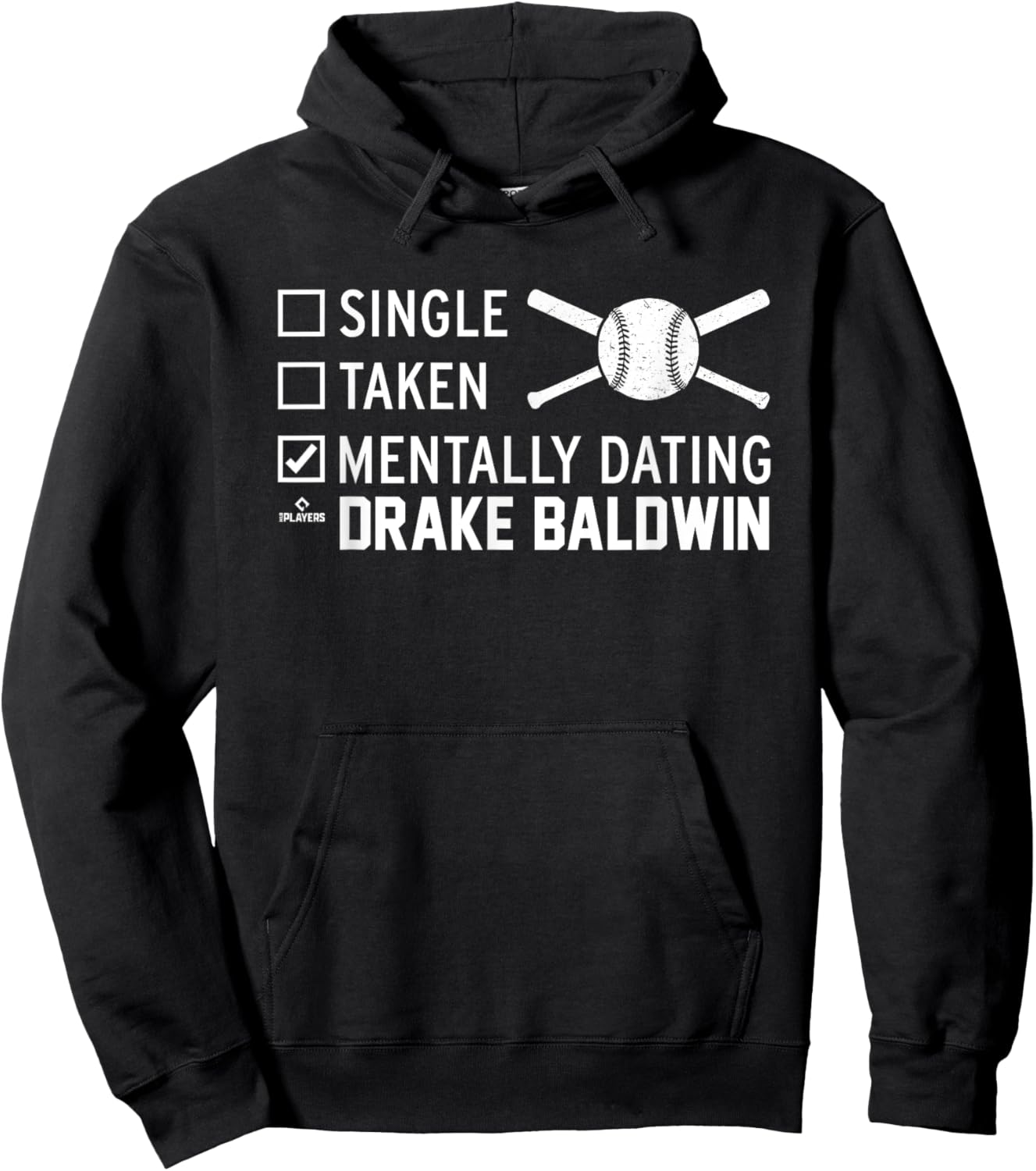 Mentally Dating Drake Baldwin Prospect Baseball Fan Gear Hoodie - Hoodie | Black