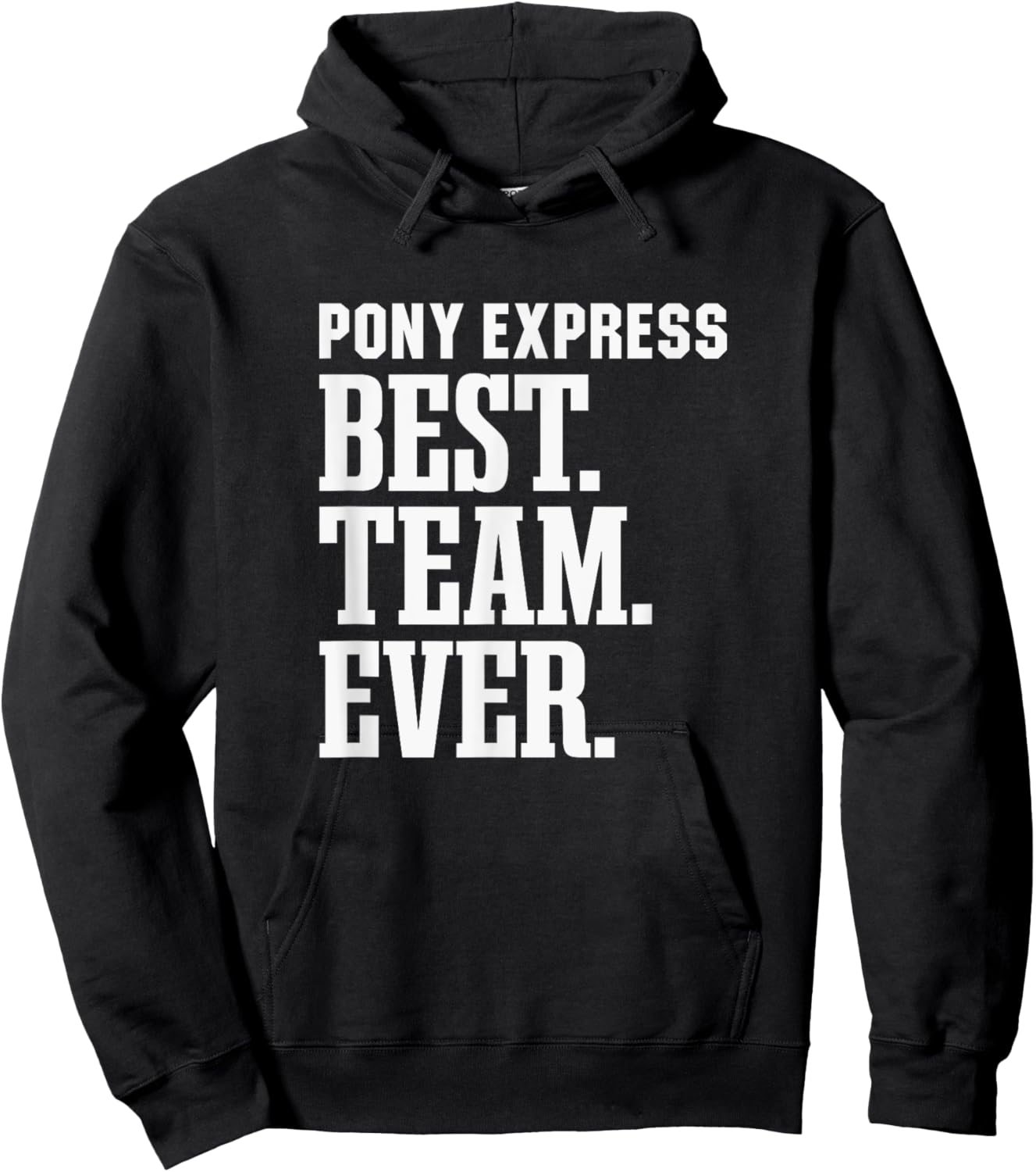 Huntington Pony Express Best Ever HS Hoodie - Hoodie | Black