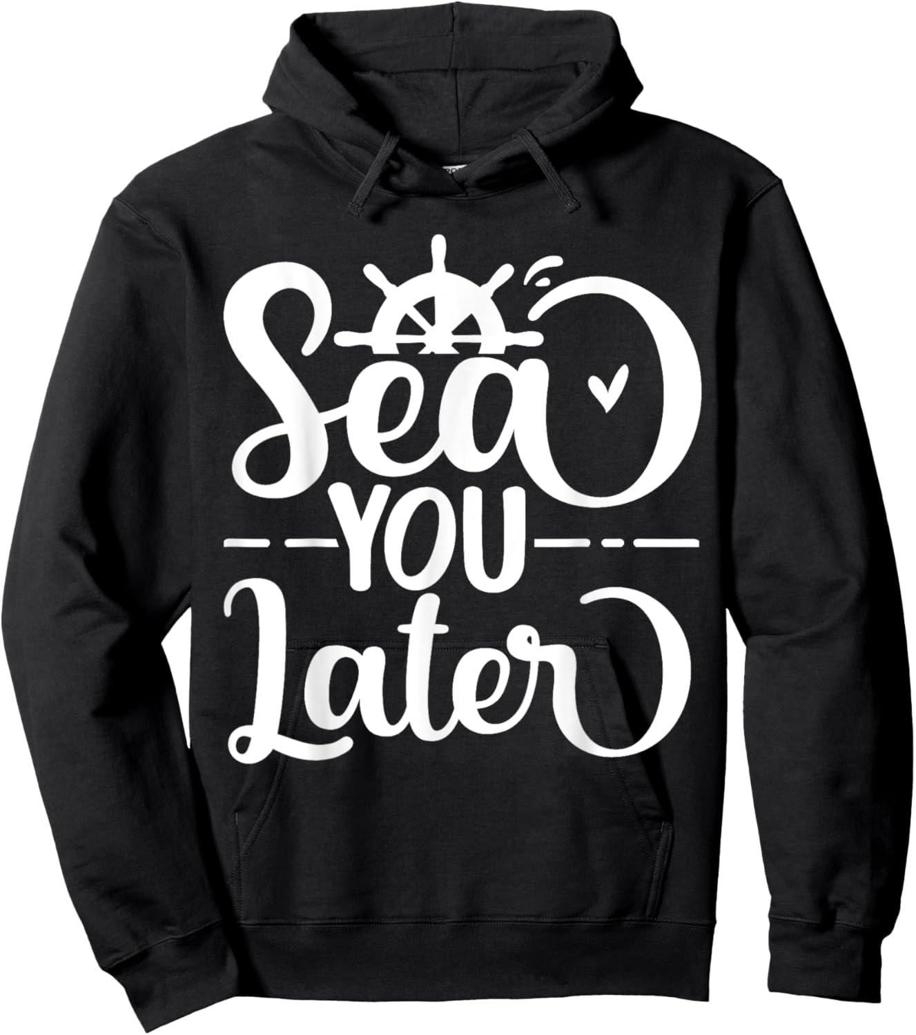 Sea You Later Hoodie - Hoodie | Black
