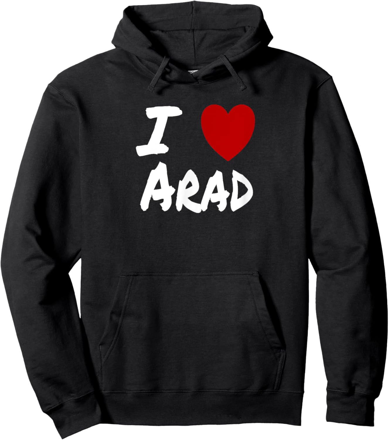 I Heart (Love) Arad Travel Vacation Tourism Romania Hoodie - Hoodie | Black