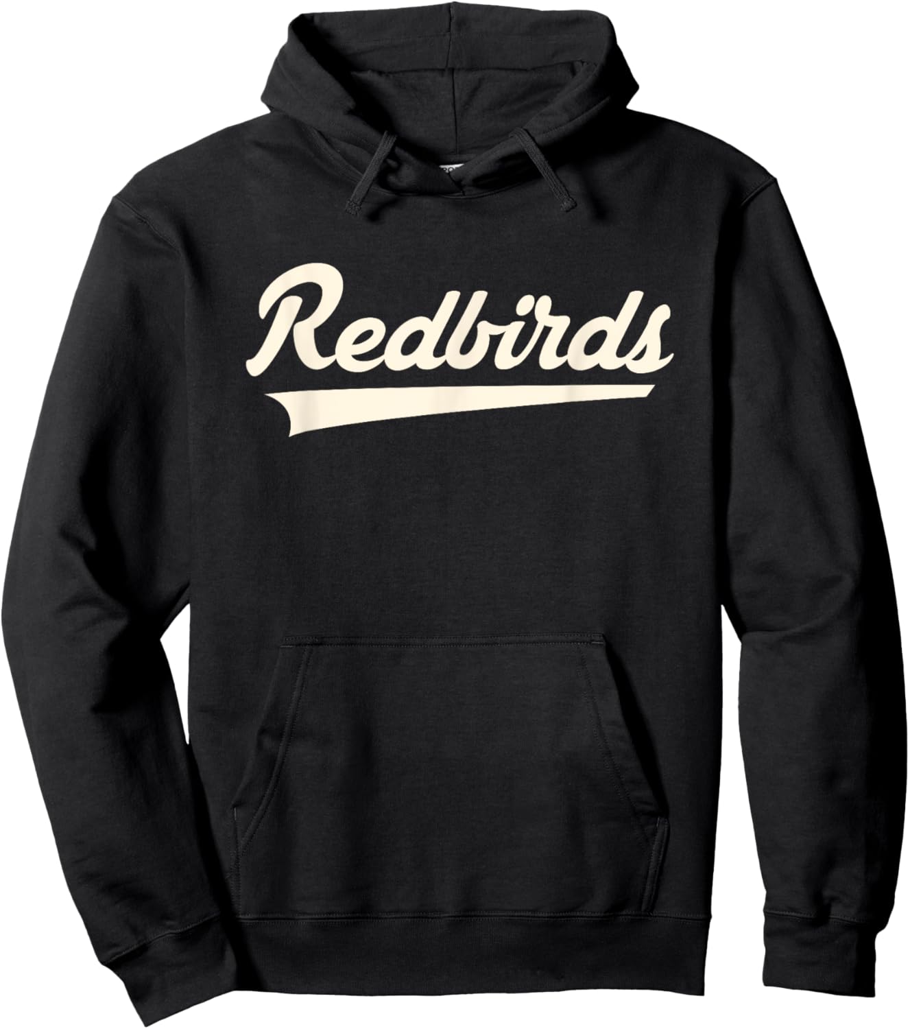 Redbirds Alton Vintage Swoosh HS Hoodie - Hoodie | Black
