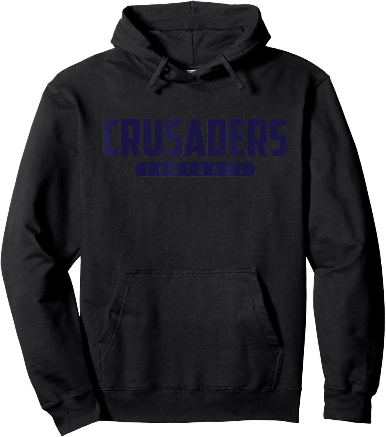 Manchester Memorial Crusaders Football Hoodie - Hoodie | Black