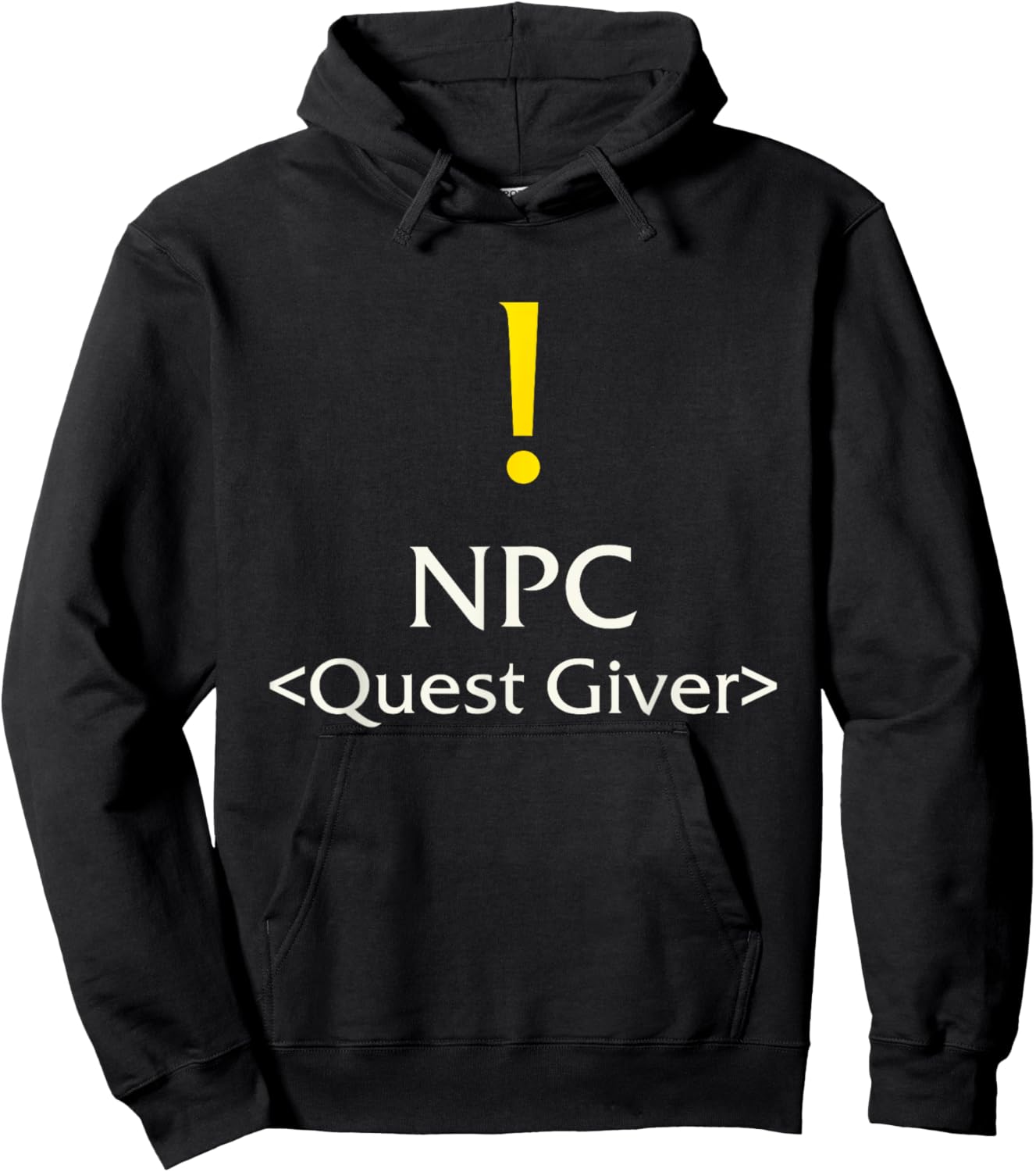 RPG LARP Gamer Quest NPC Hoodie - Hoodie | Black