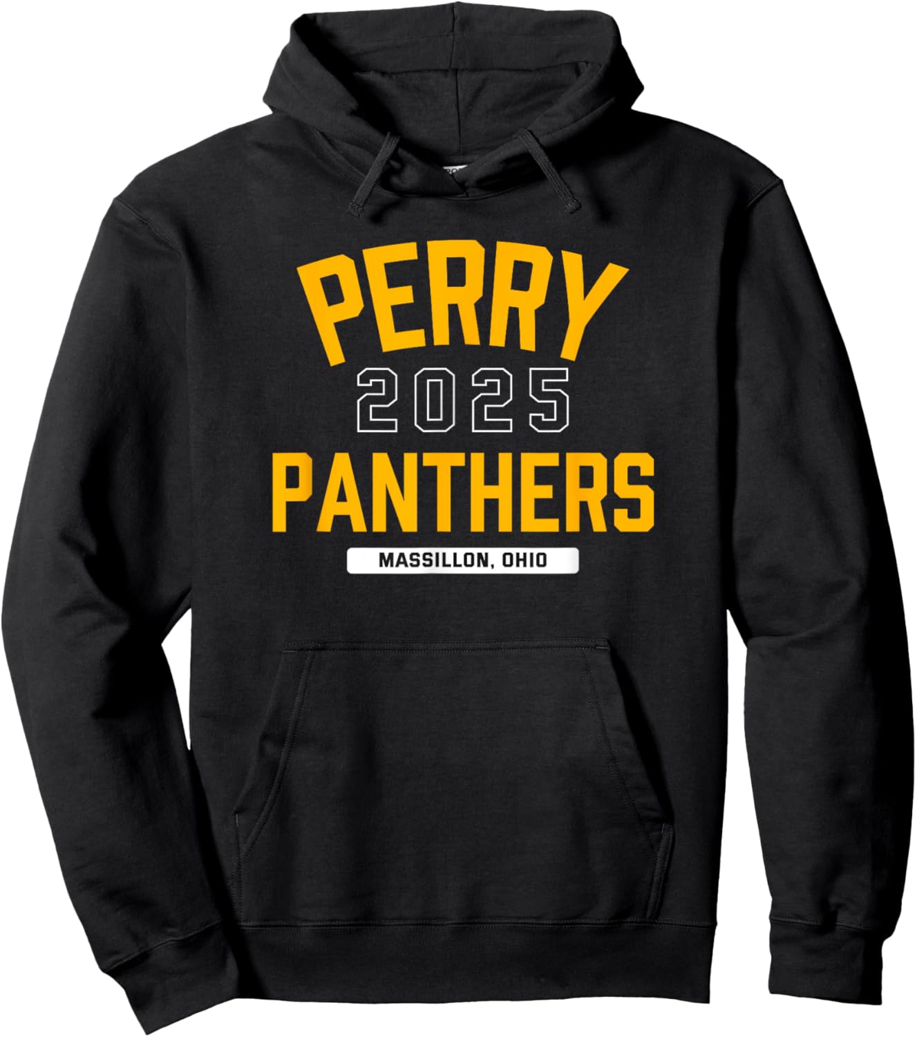 Perry Panthers Massillon, Ohio 2025 Hoodie - Hoodie | Black