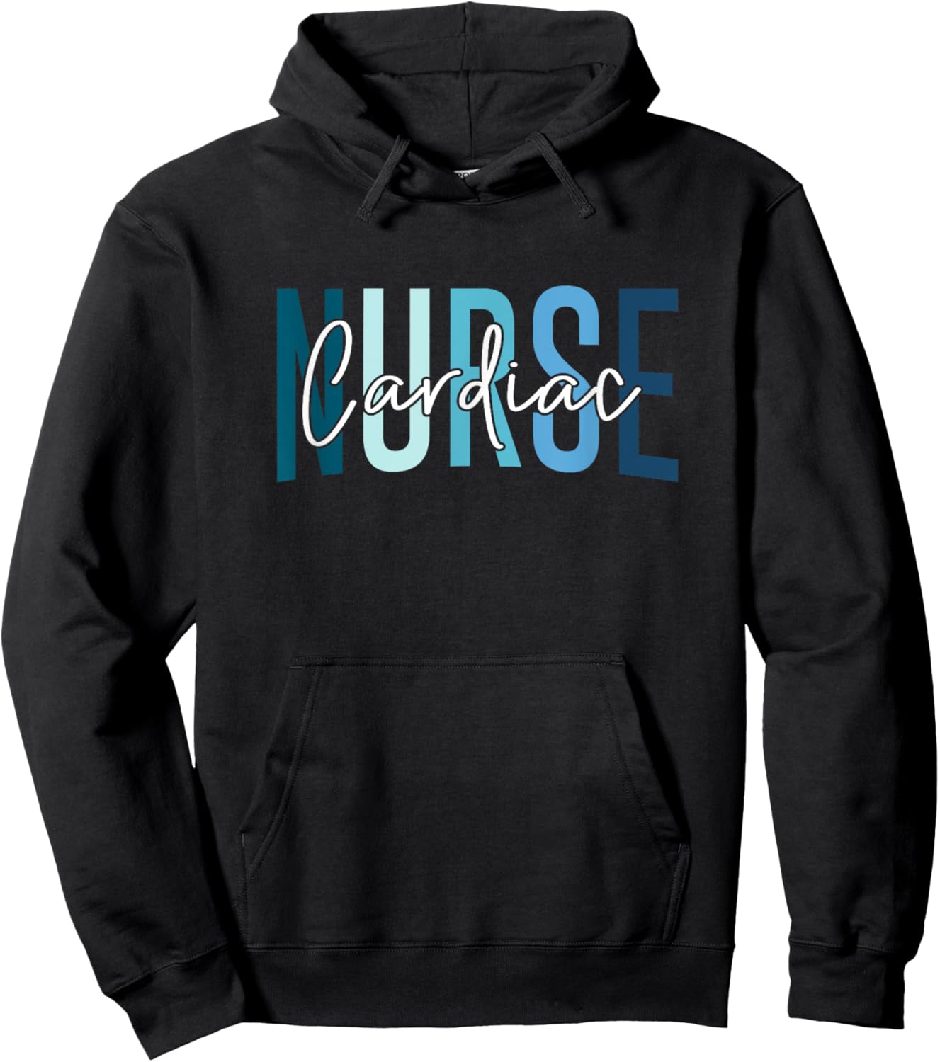 Funny Cardiac Nurse Cicu Cvicu Cardiology Heart Healthcare Hoodie - Hoodie | Black