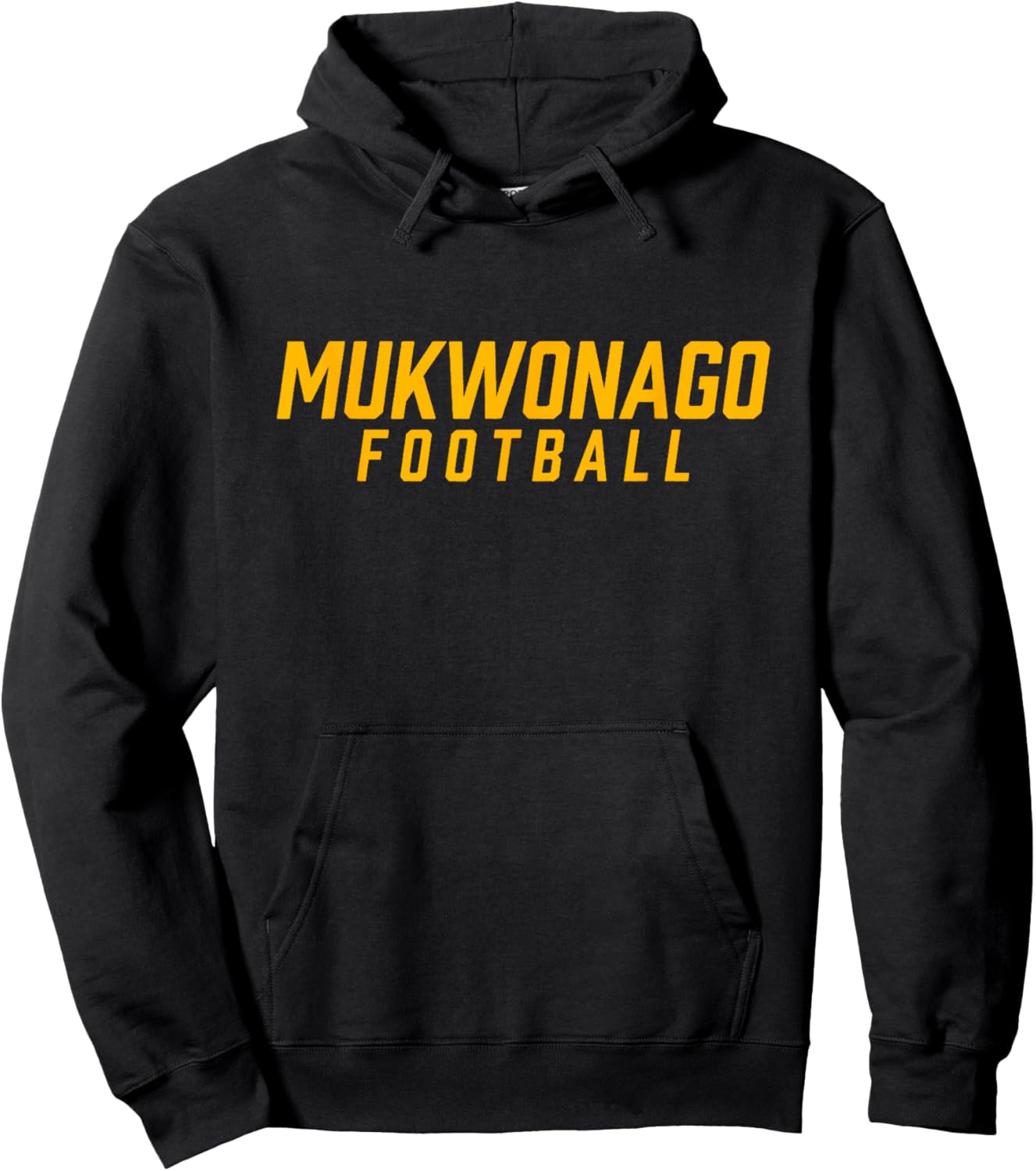 Mukwonago High School Football Team Hoodie - Hoodie | Black
