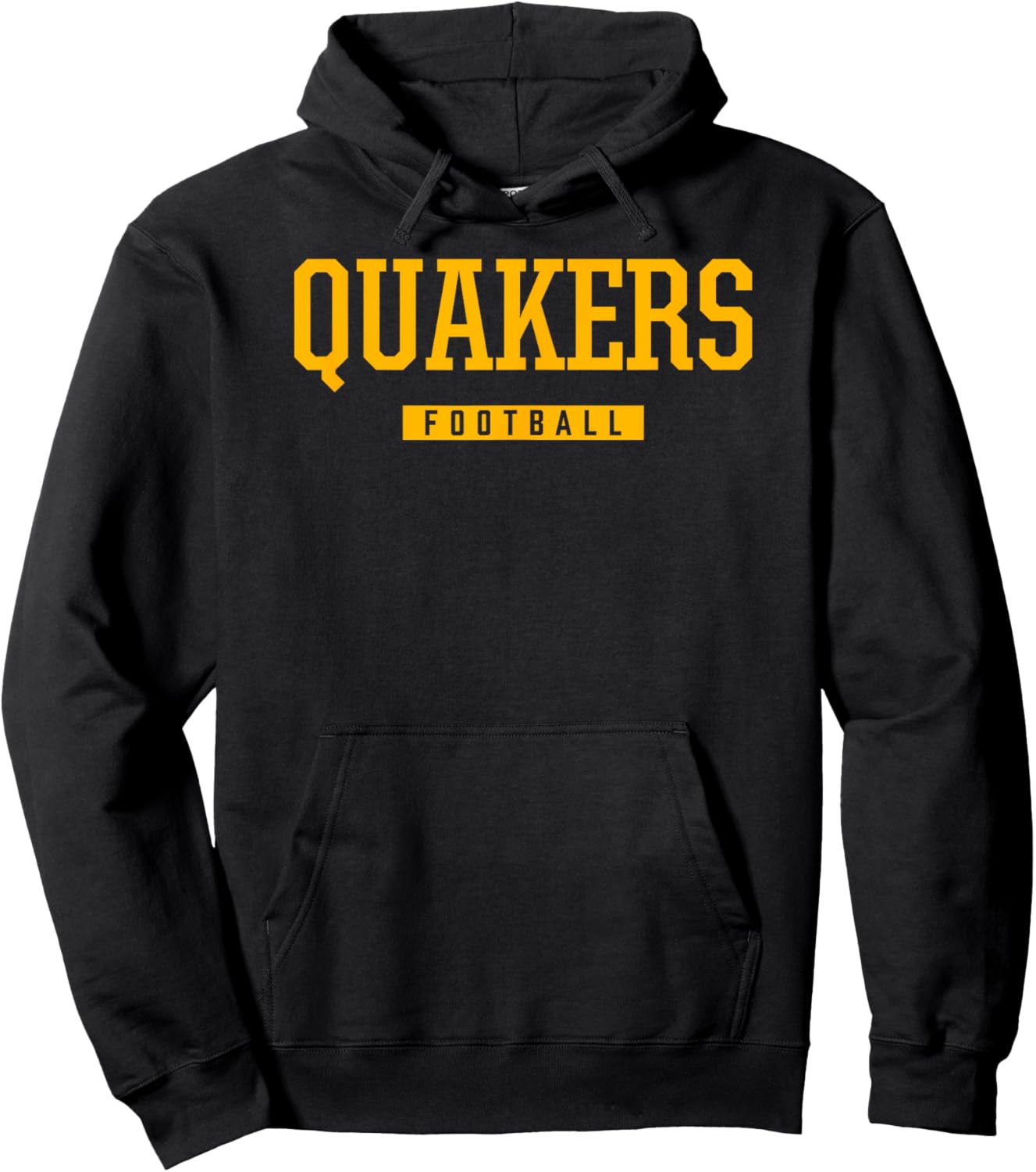 Quaker Valley Quakers Football HS Hoodie - Hoodie | Black