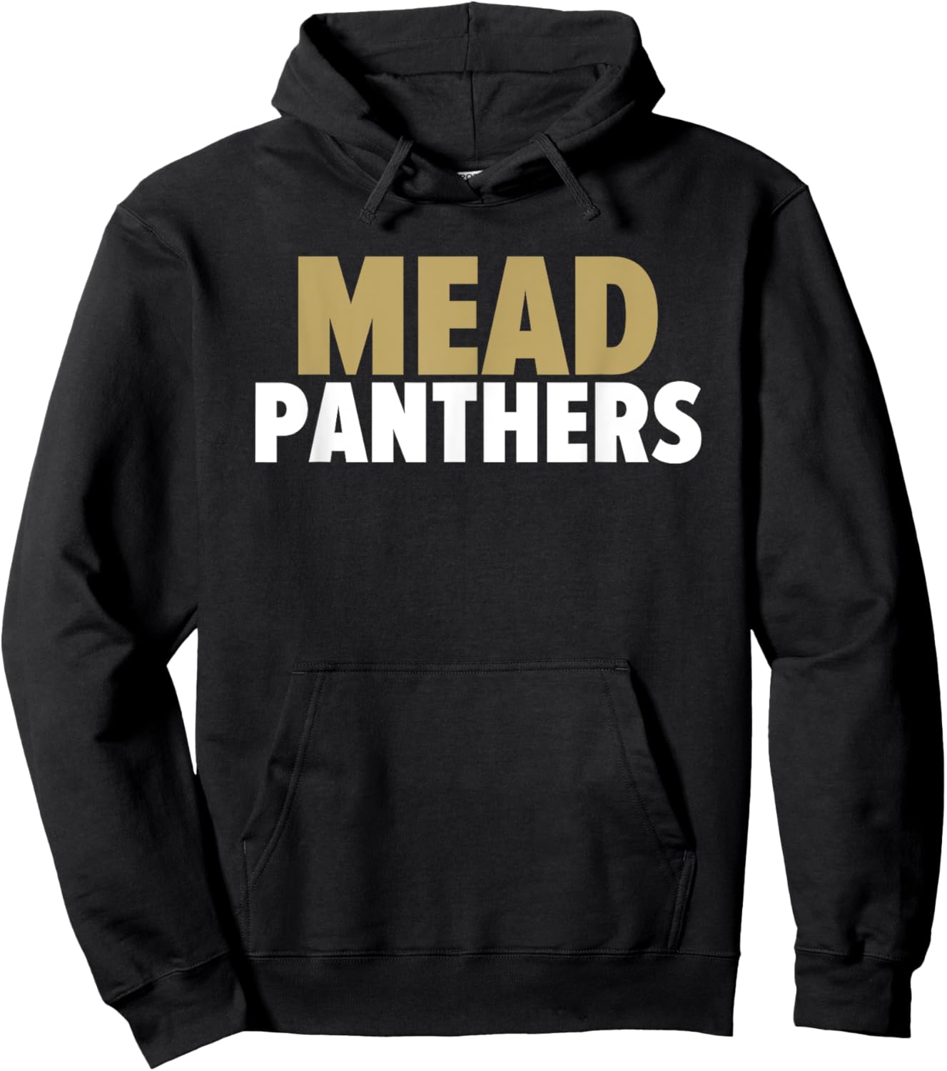 Mead Panthers Bold Hoodie - Hoodie | Black