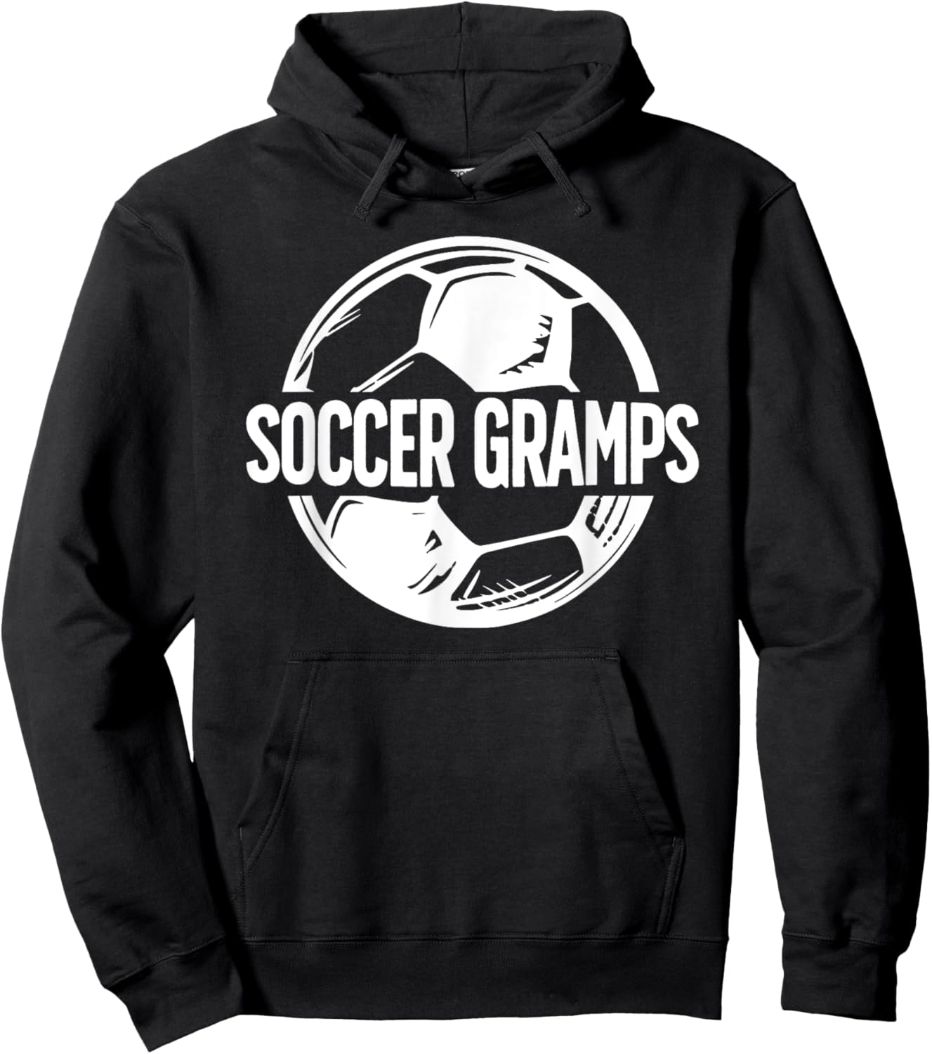 Soccer Gramps Grandpa Gramps Of A Soccer Player Gramps Hoodie - Hoodie | Black