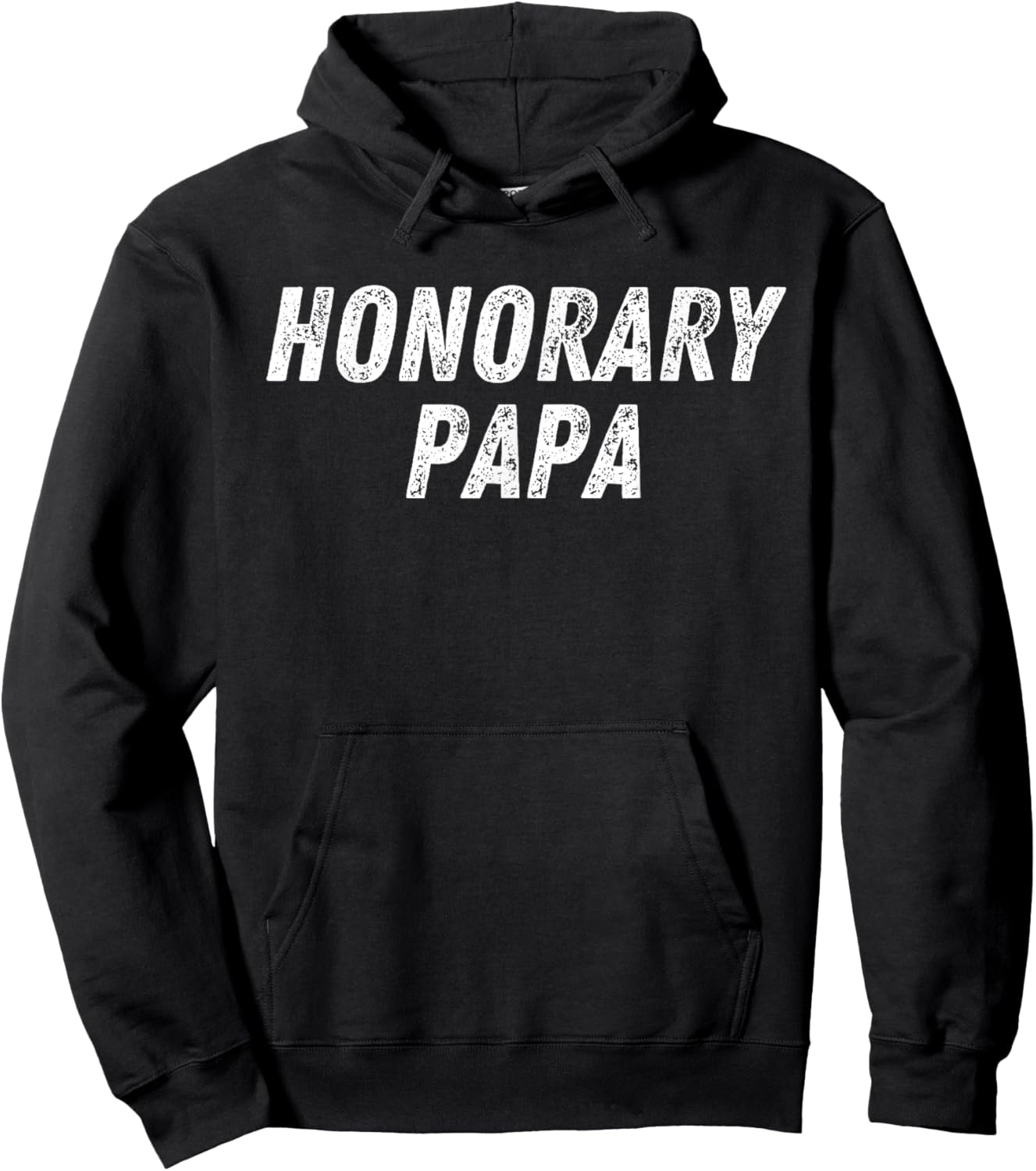 Honorary Papa Hoodie - Hoodie | Black