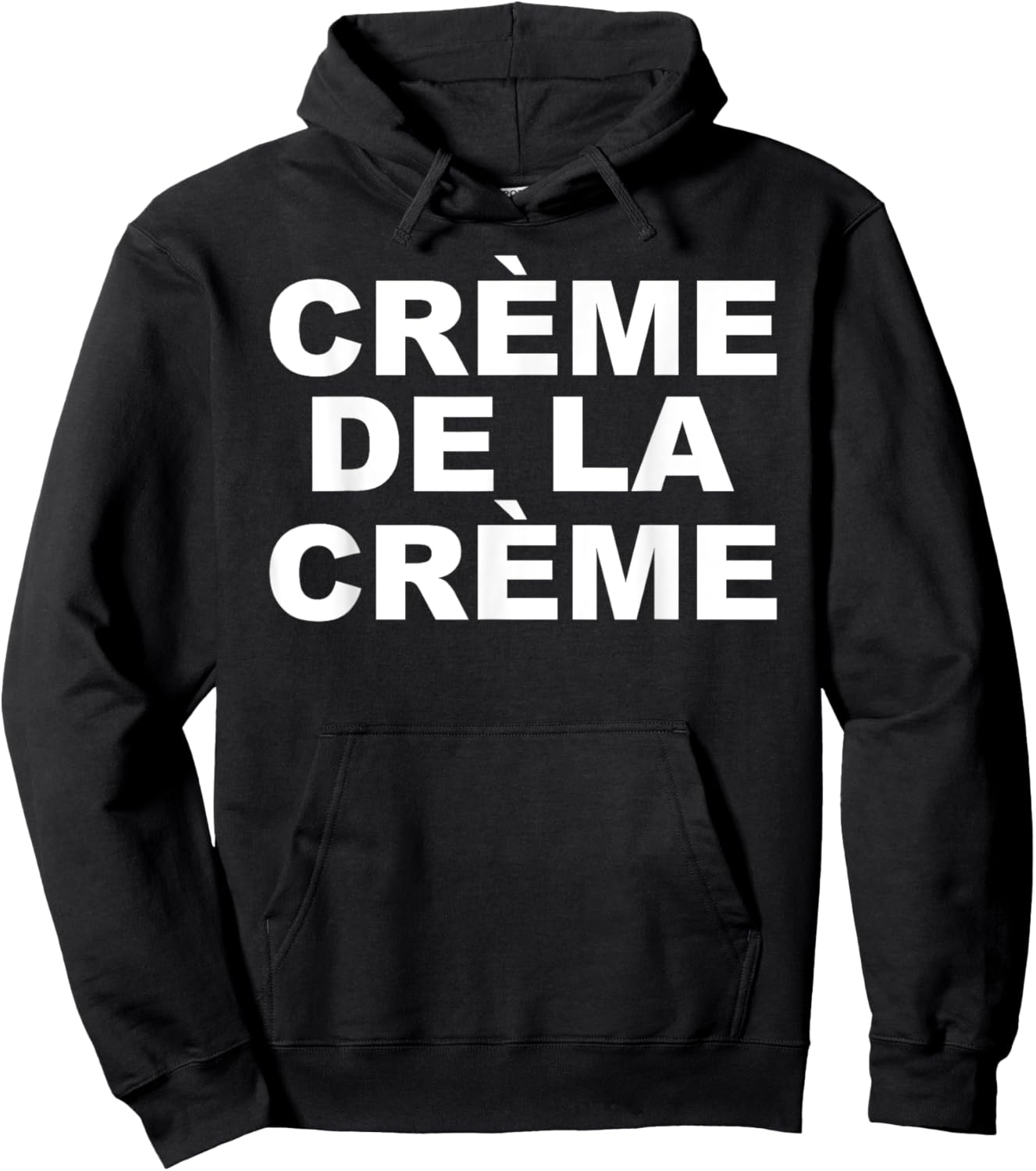 Crème De La Crème Hoodie - Hoodie | Black