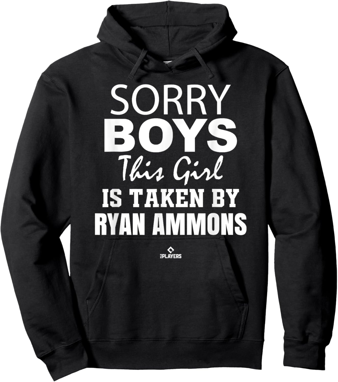 This Girl is Taken By Ryan Ammons Prospect Baseball Fan Gear Hoodie - Hoodie | Black