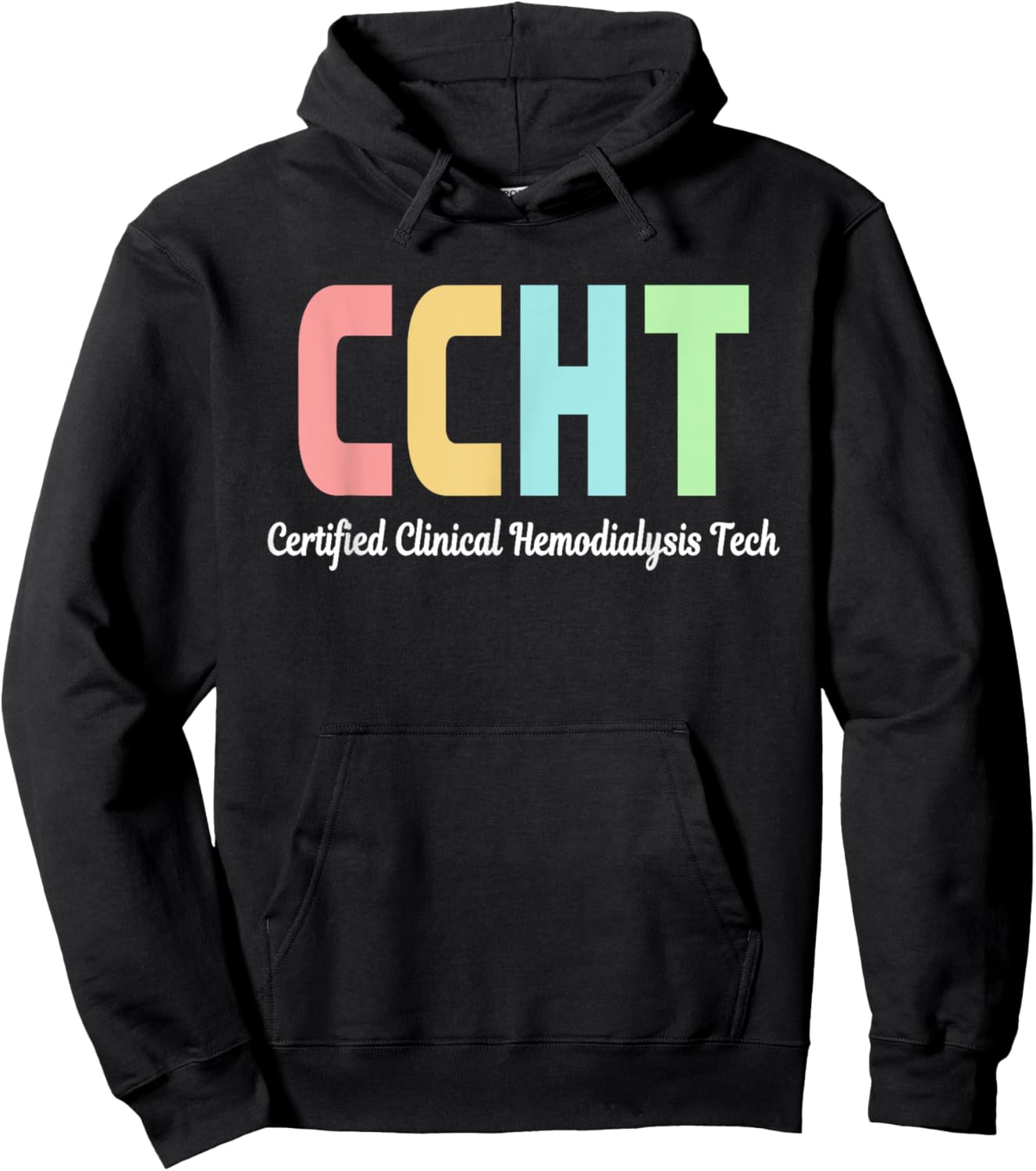 Certified Clinical Hemodialysis Technician CCHT Doctor Hoodie - Hoodie | Black