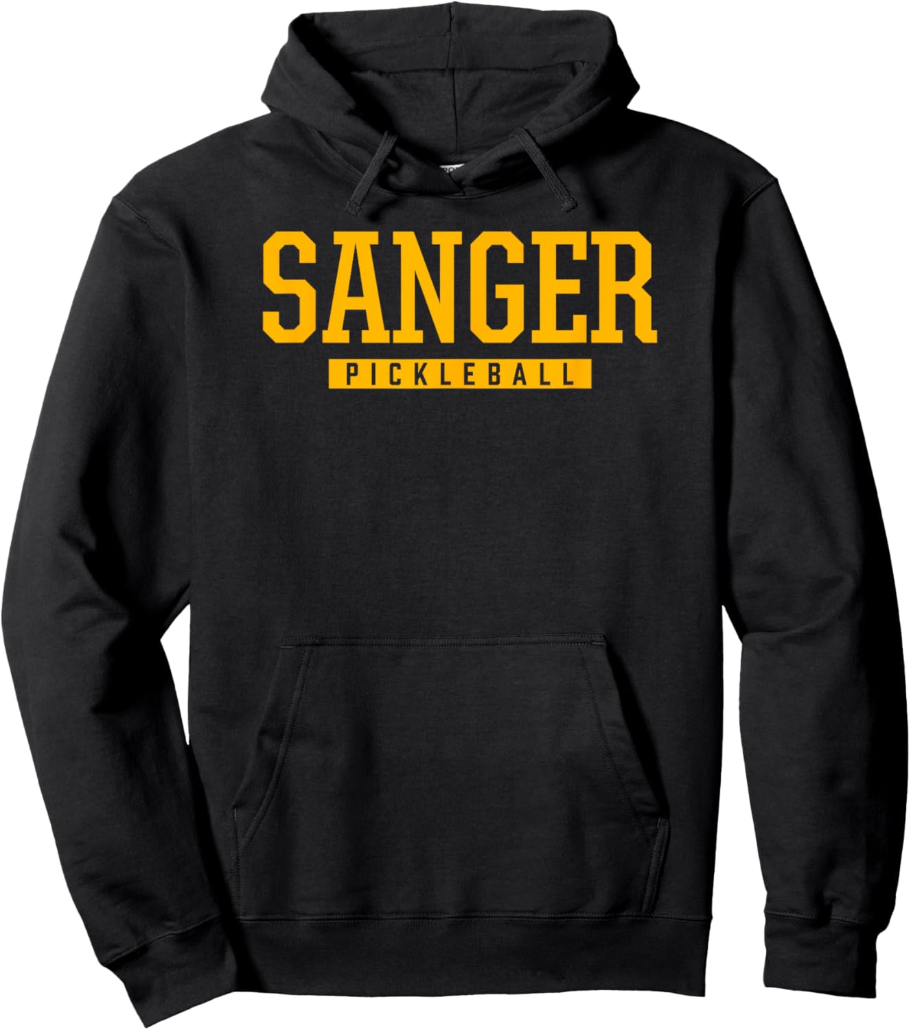 Sanger Indians Pickleball HS Hoodie - Hoodie | Black