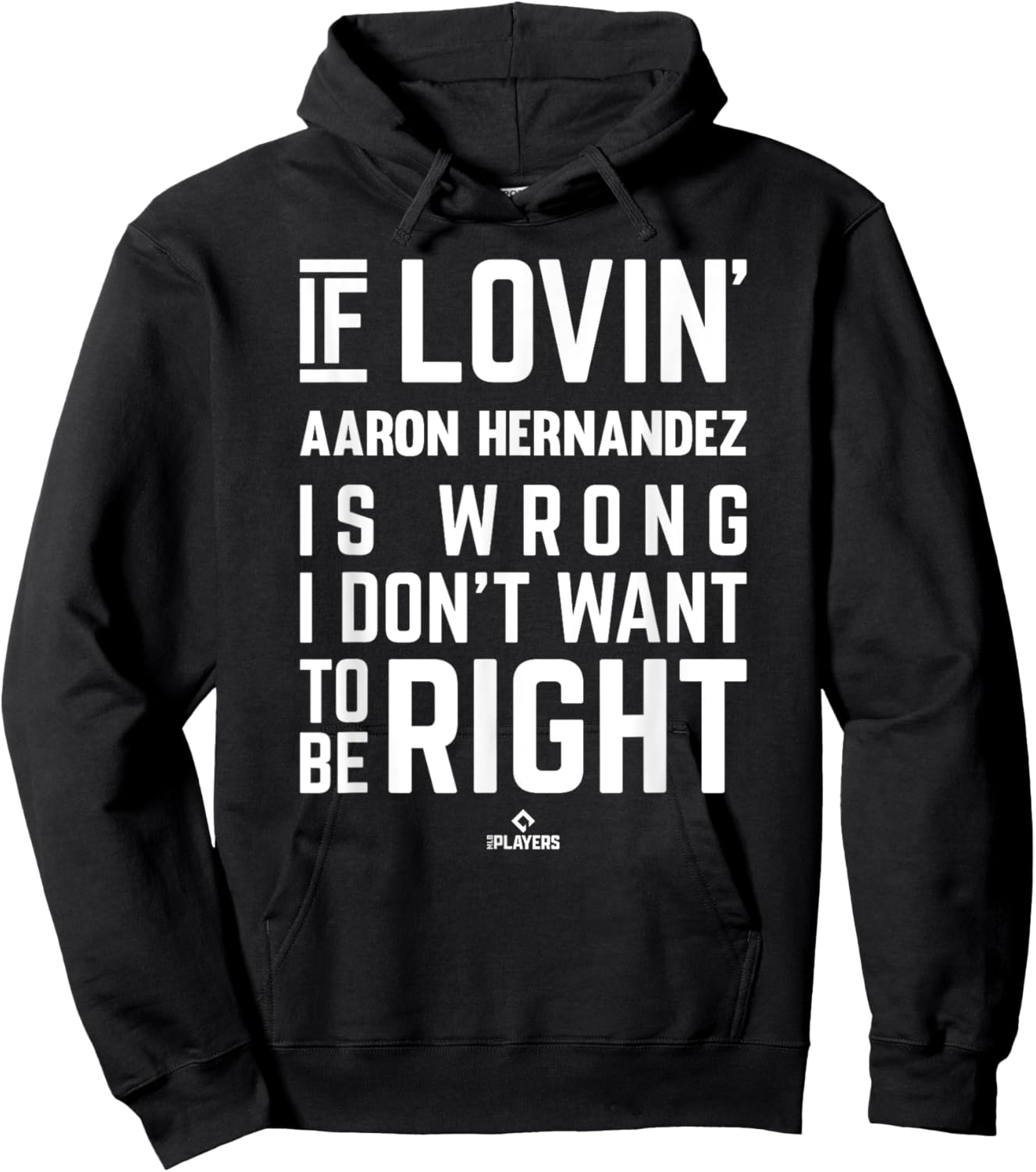 If Loving Aaron Hernandez Prospect Baseball Fan Gear Hoodie - Hoodie | Black
