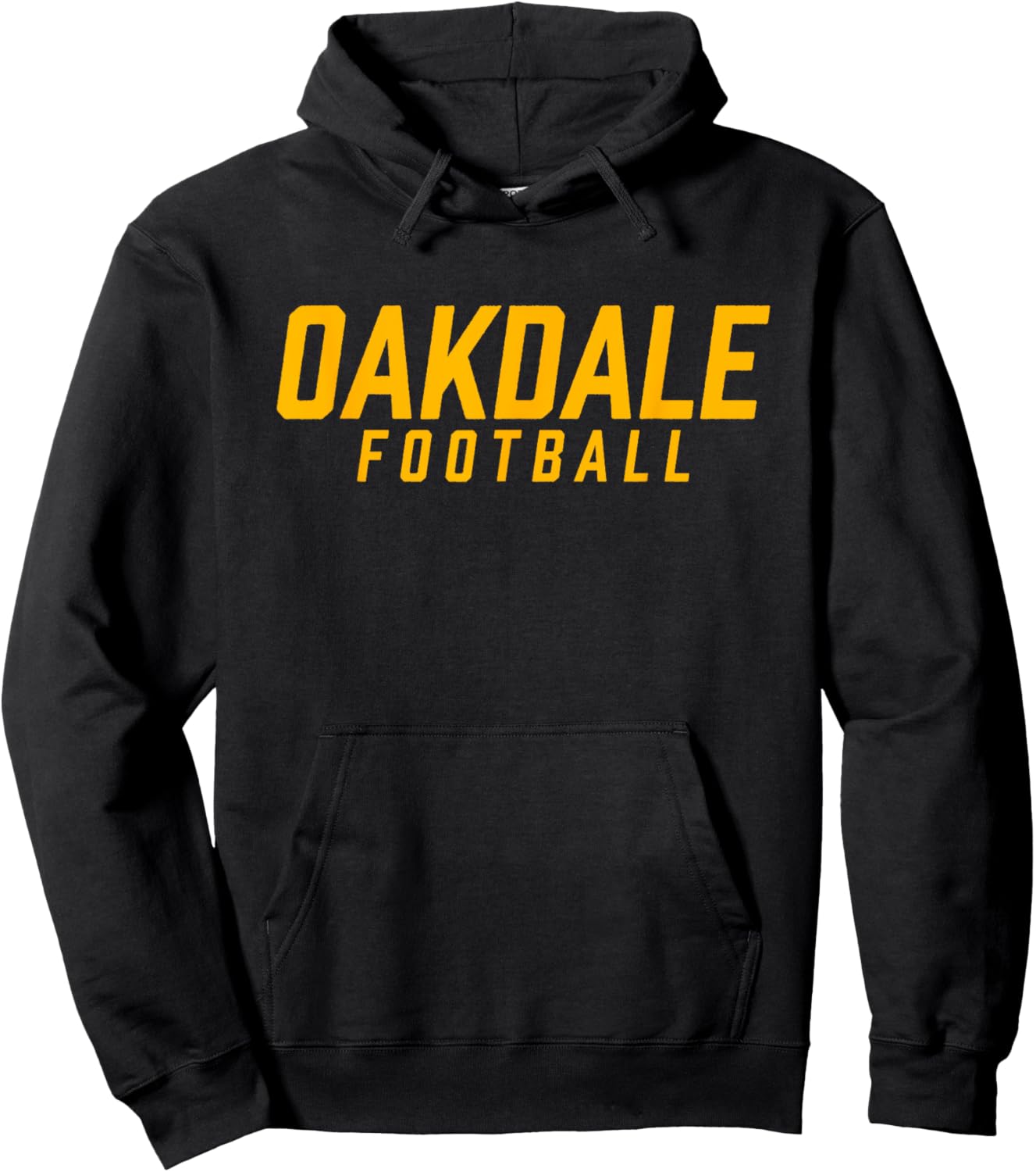 Oakdale High School Football Team Hoodie - Hoodie | Black