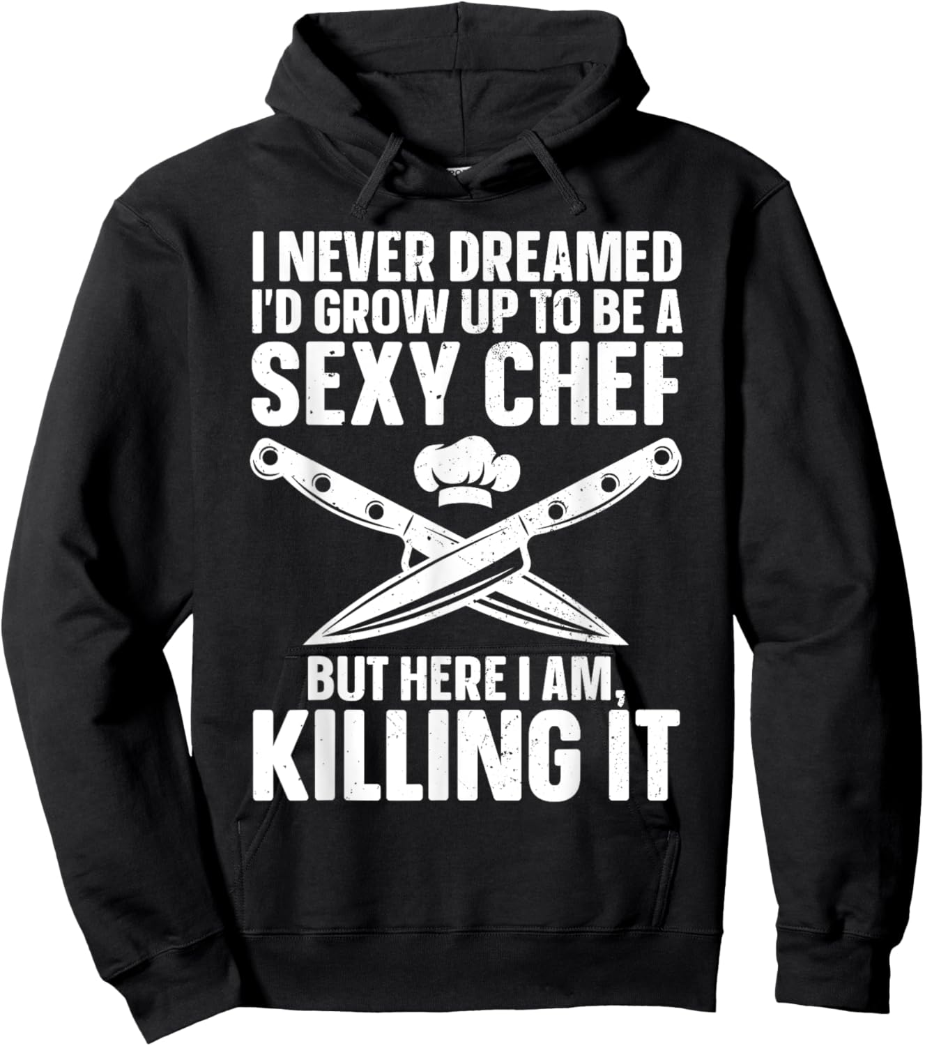 Funny Chef Design Women Cooking Culinary Cook Chef Hoodie - Hoodie | Black