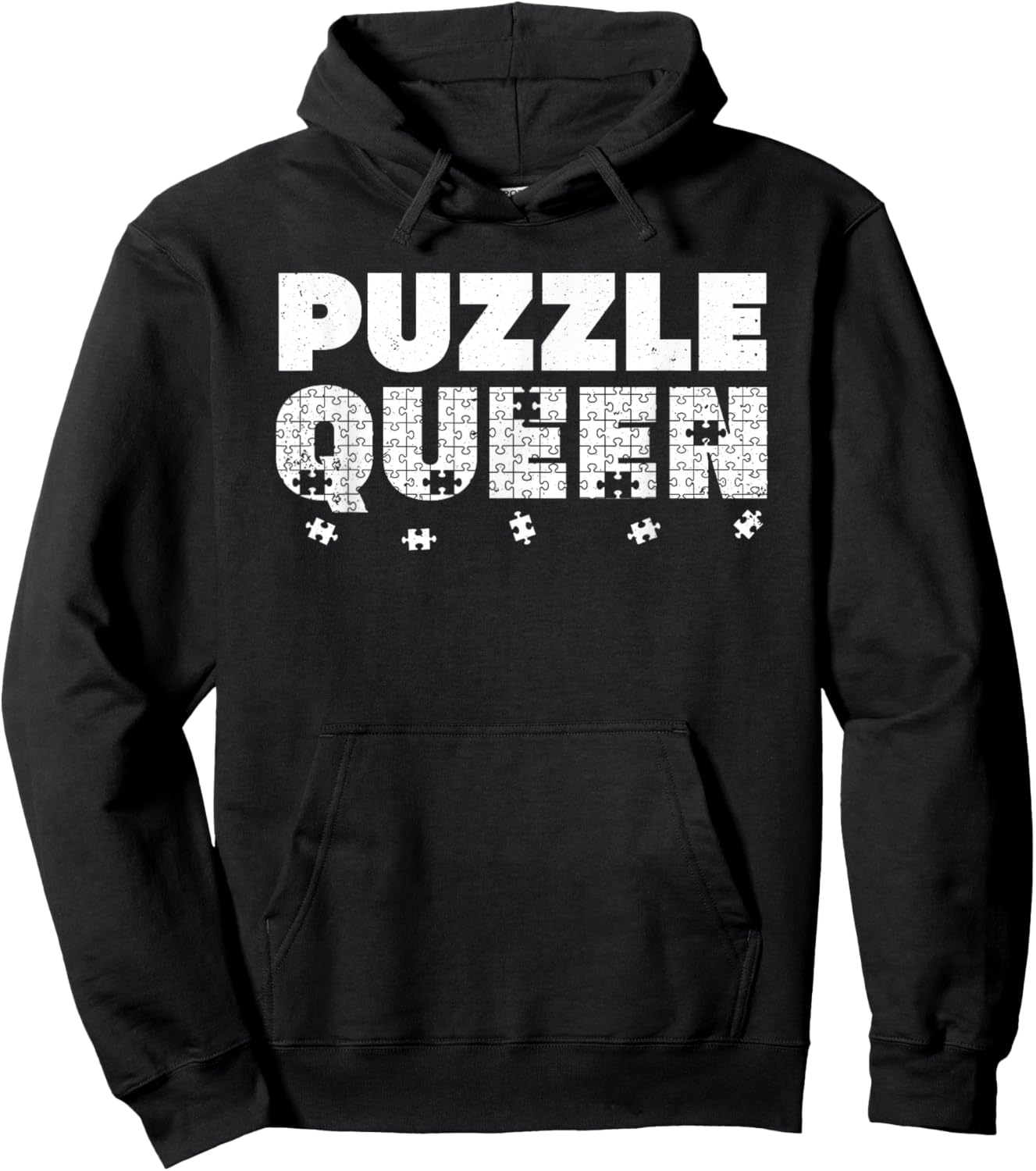 Puzzle Gifts Puzzle Lover Accessories Jigsaw Stuff Cool Puzzle Design Girls -Adults -Kids Black Small Short Sleeve Hoodie - Hoodie | Black