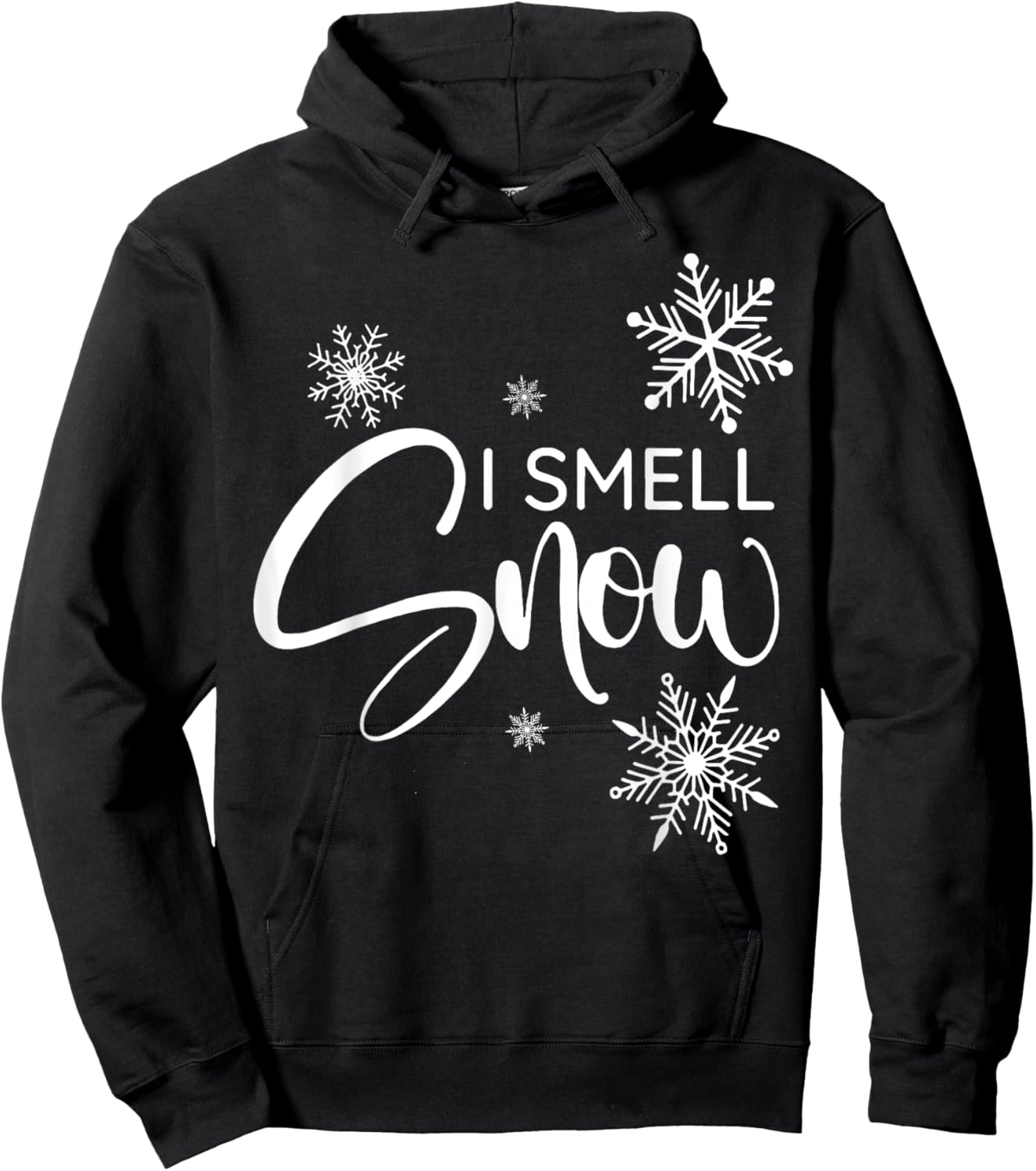 I Smell Snow Hoodie - Hoodie | Black