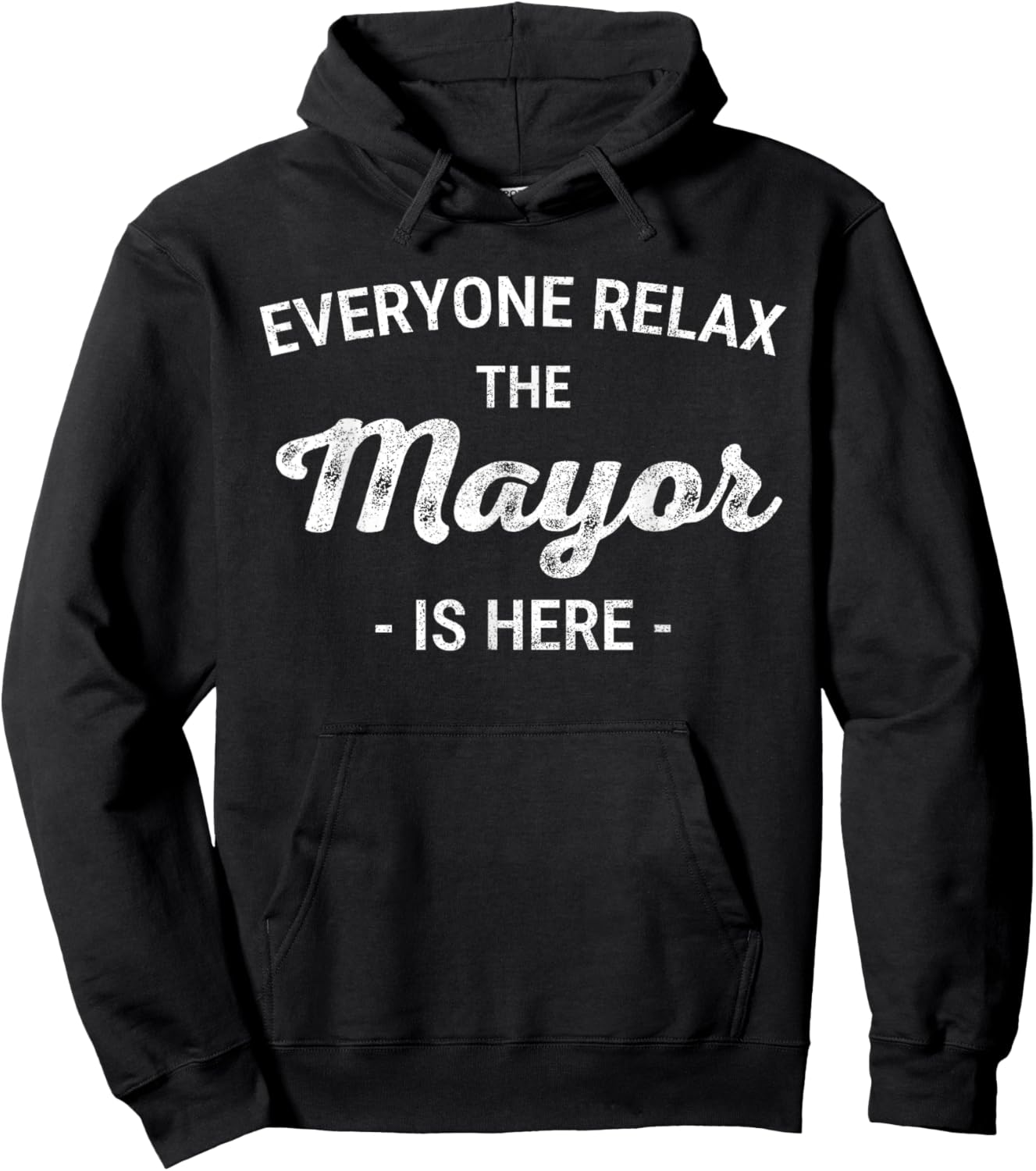 Funny Mayor Mayor Mayor Mayor T Mayor Retirement Mayor New J Hoodie - Hoodie | Black