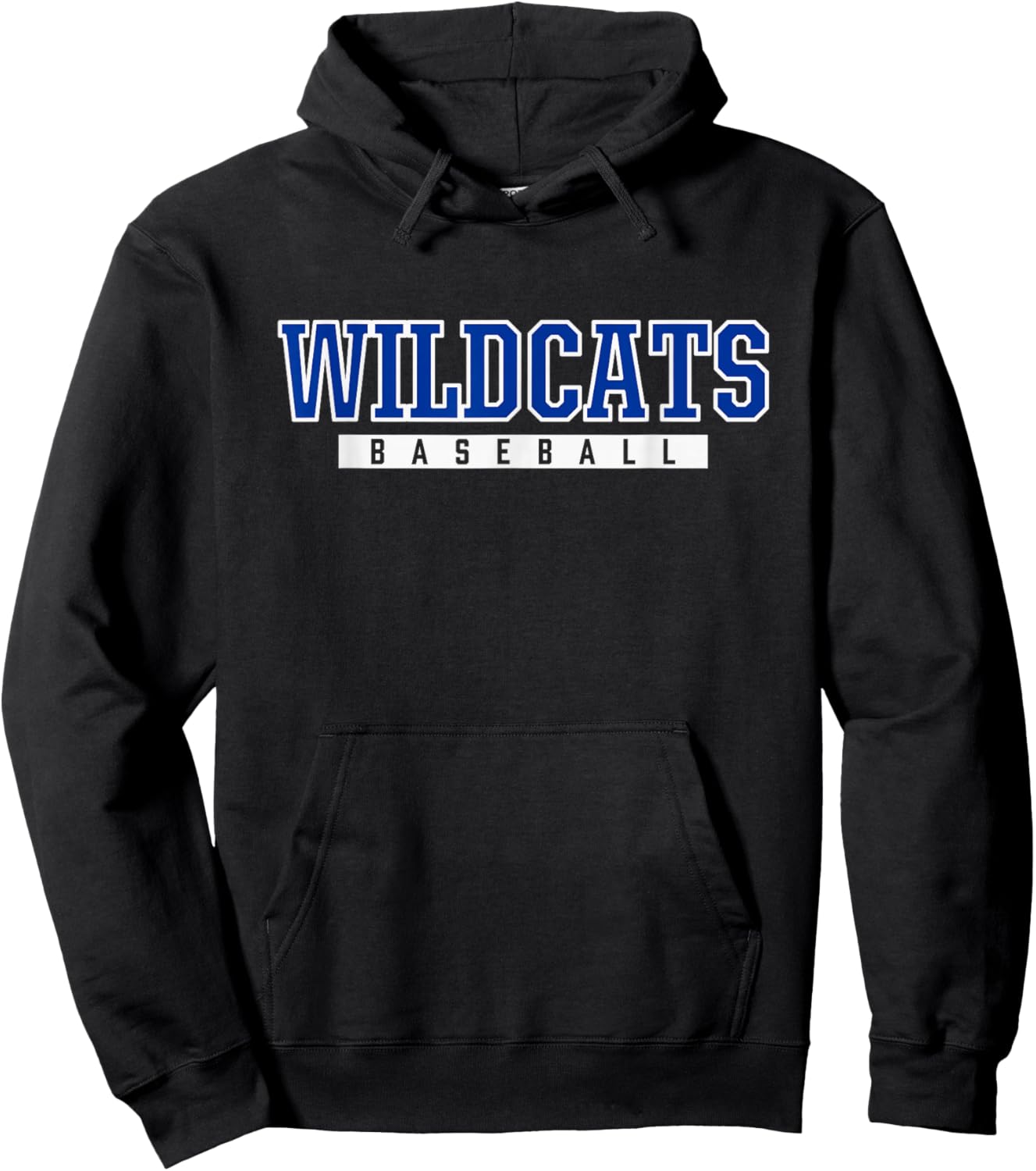 Wilmington Wildcats Baseball Hoodie - Hoodie | Black