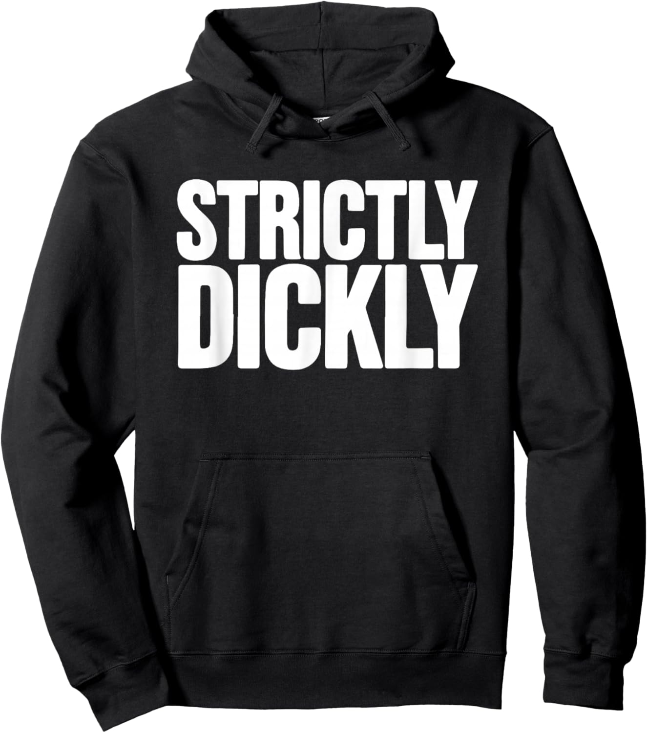 Strictly Dickly Funny Pride Supporter Hoodie - Hoodie | Black
