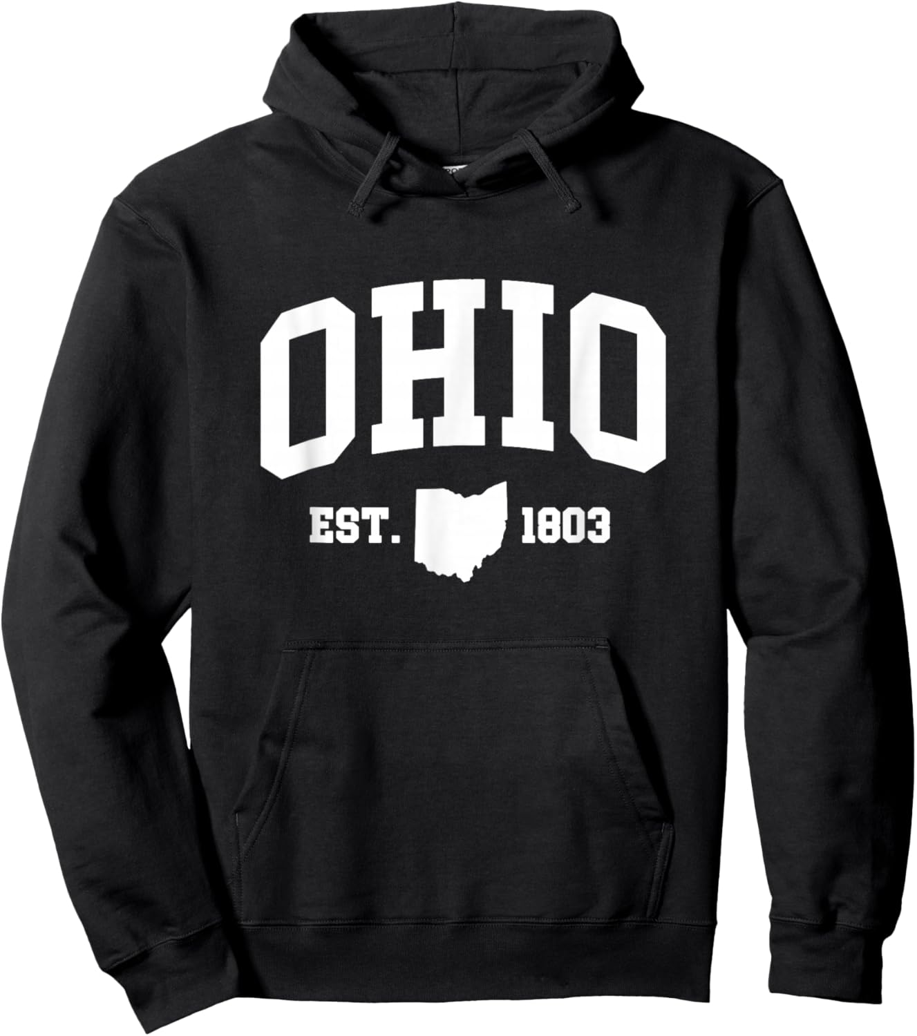 Ohio - Est. 1803 - Throwback Classic Hoodie - Hoodie | Black
