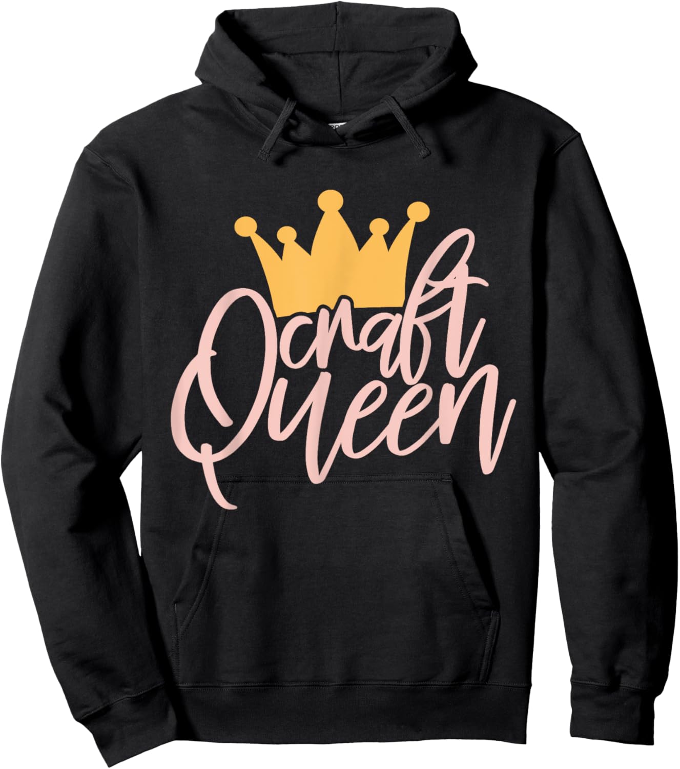 Craft Queen / Love Crafting / Crafter Art Crafty Scrapbook Hoodie - Hoodie | Black