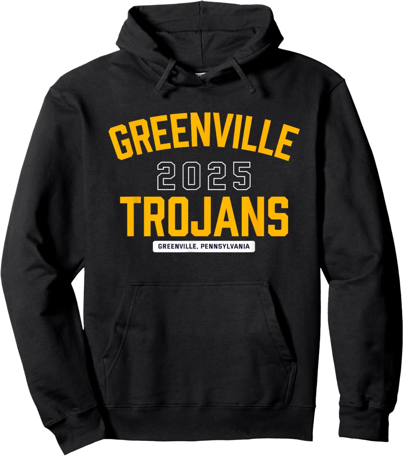 Greenville Trojans Greenville, Pennsylvania 2025 Hoodie - Hoodie | Black