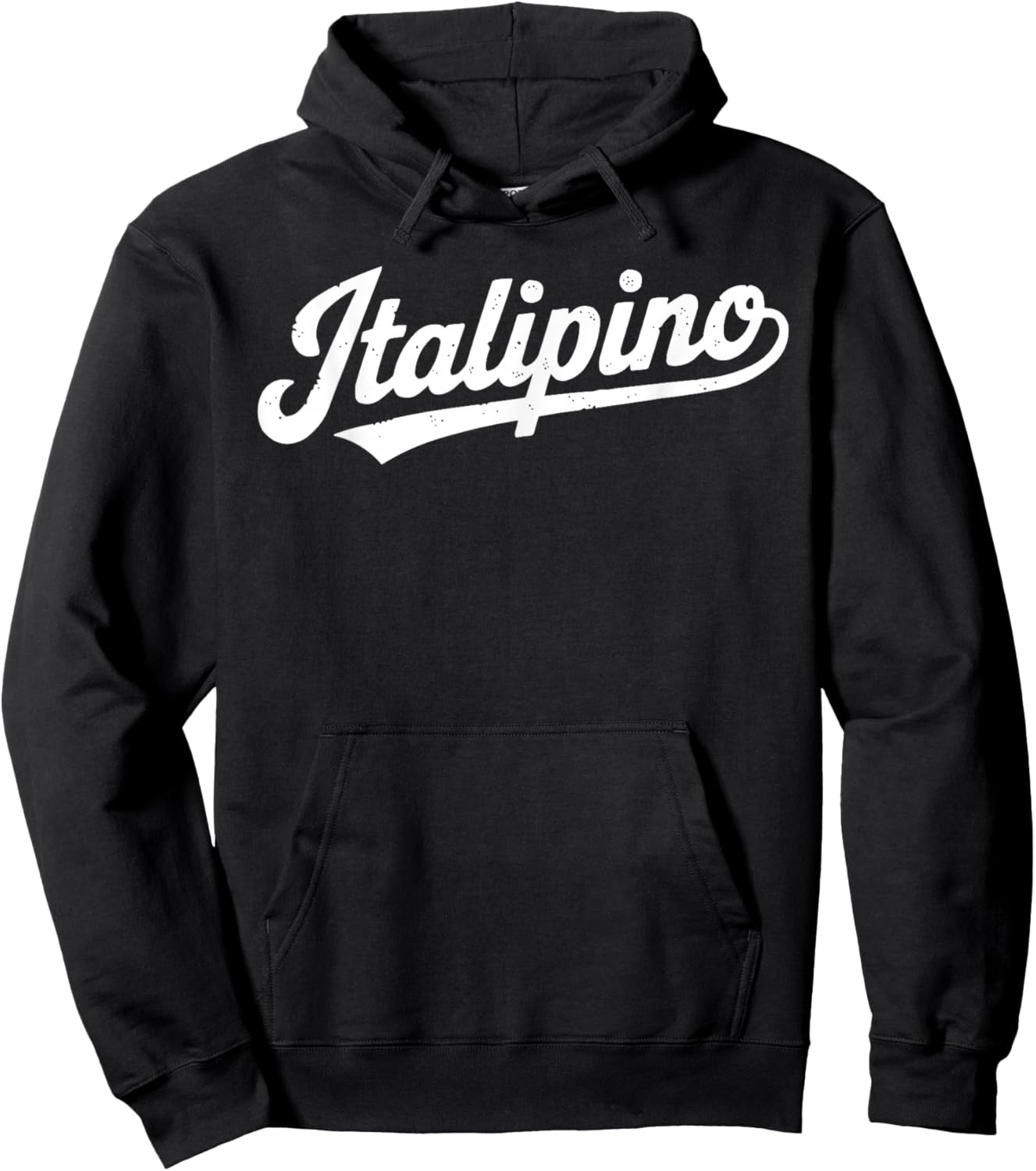 Half Filipino Half Italian Flag Italy Philippines Hoodie - Hoodie | Black