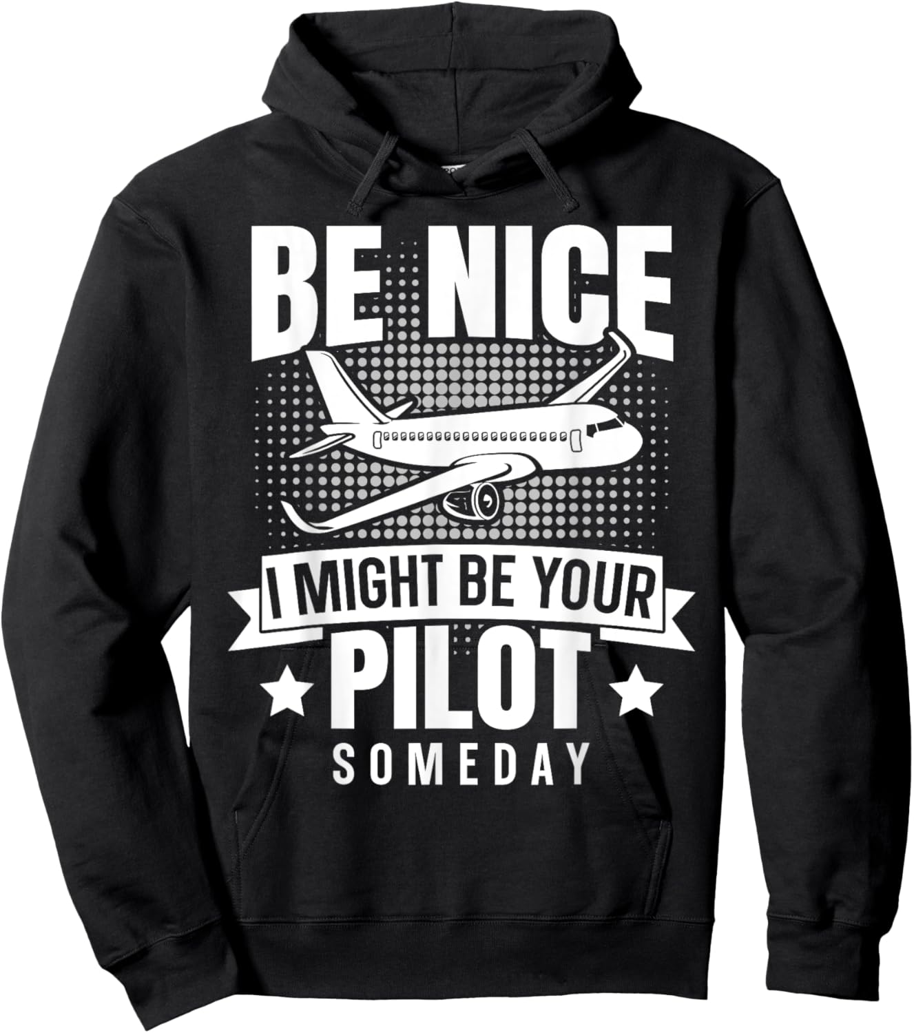 Funny Pilot Design Women Aviation Airplane Pilot Hoodie - Hoodie | Black