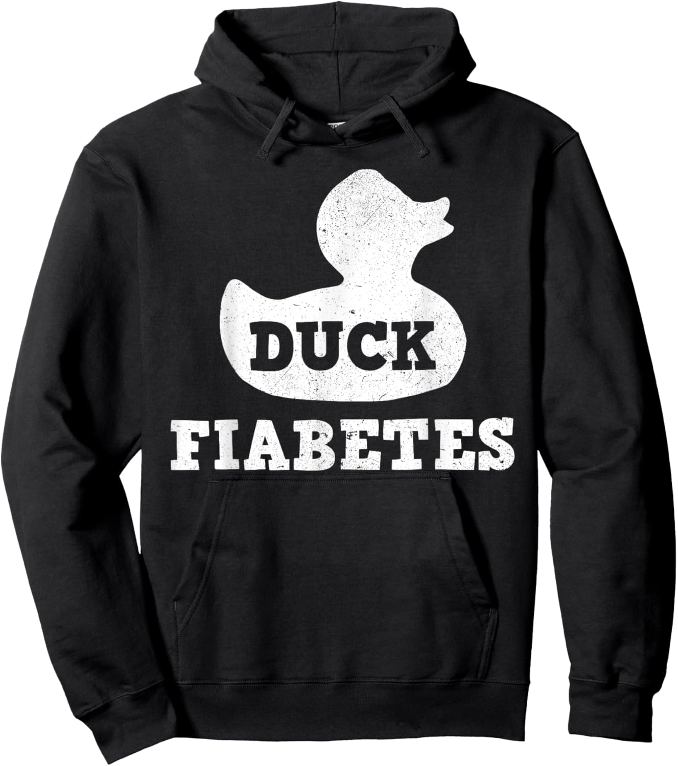 Duck Fiabetes Diabetes Awareness Month Insulin Pancreas Hoodie - Hoodie | Black