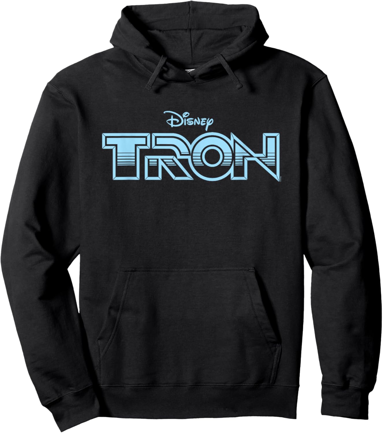 Disney TRON Official 1982 Original Movie Logo Hoodie - Hoodie | Black
