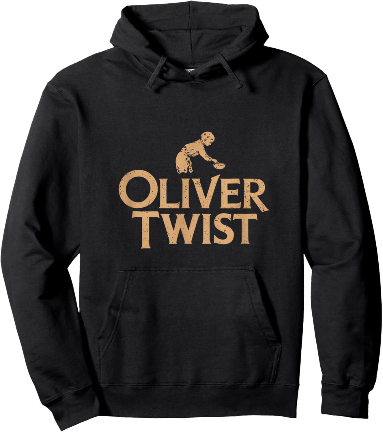 Oliver Classic Novel Vintage Musical Theatre Broadway Hoodie - Hoodie | Black